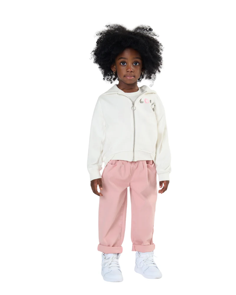 Pantalone Tobetoo rosa con coulisse - Image 2