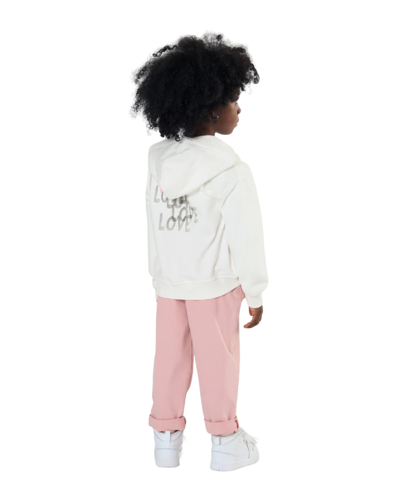Pantalone Tobetoo rosa con coulisse - Image 3