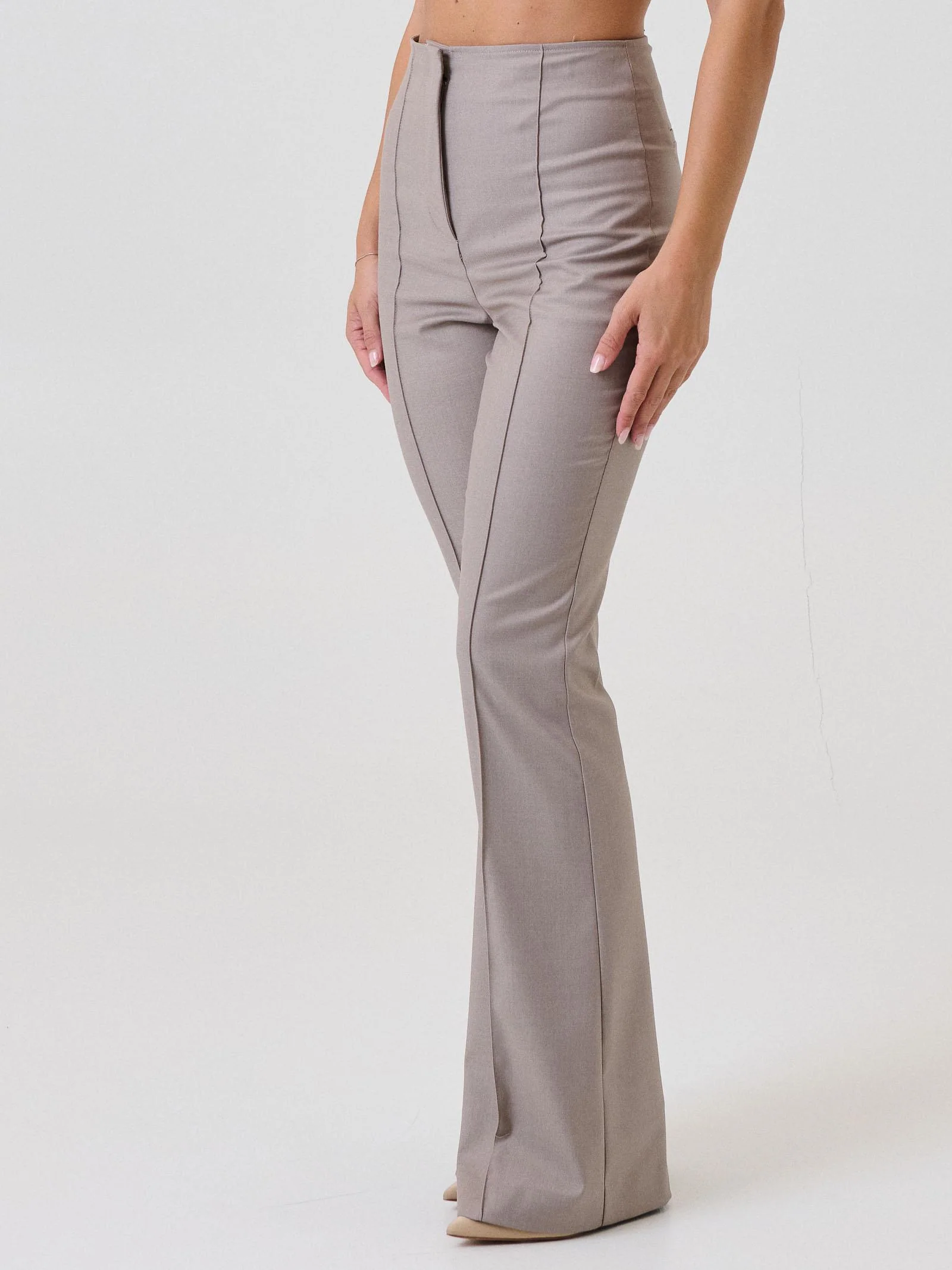 Pantalone "Vivi Wolf" Bohemian Vì  taupe - Image 2
