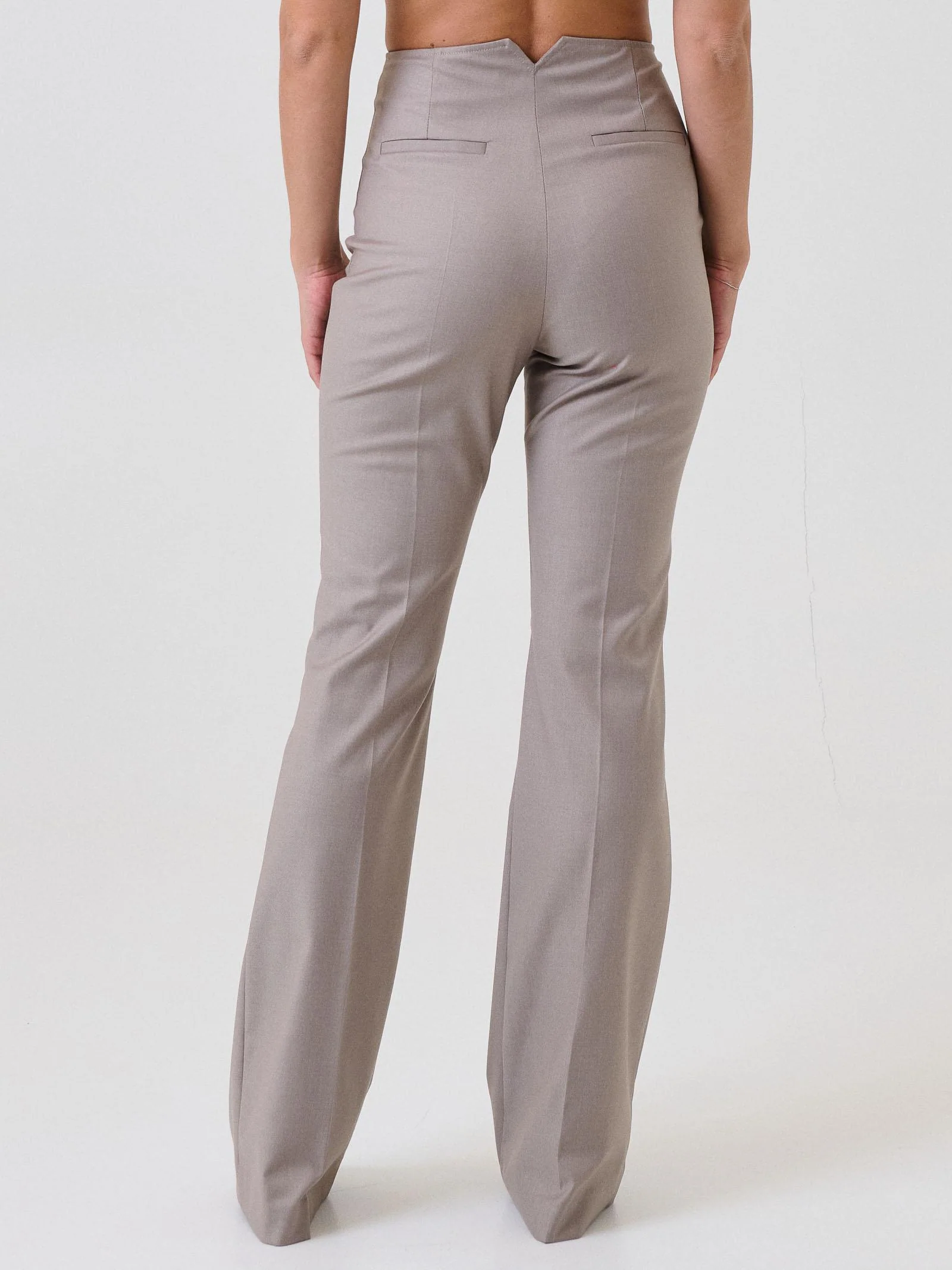 Pantalone "Vivi Wolf" Bohemian Vì  taupe - Image 3