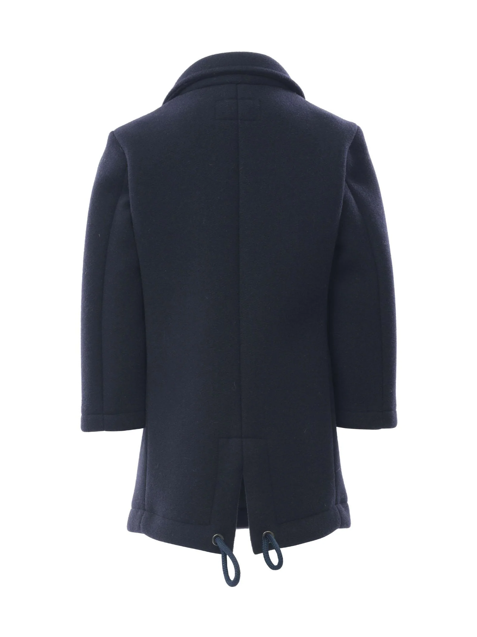 Cappotto blu doppiopetto - Image 3