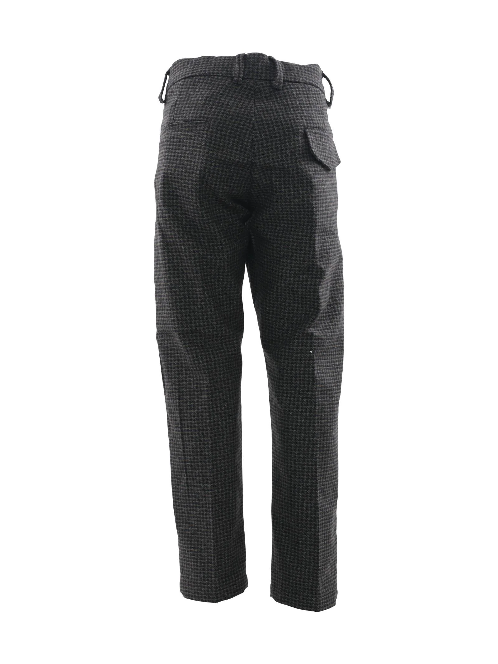Pantalone pied de poule nero - Image 3