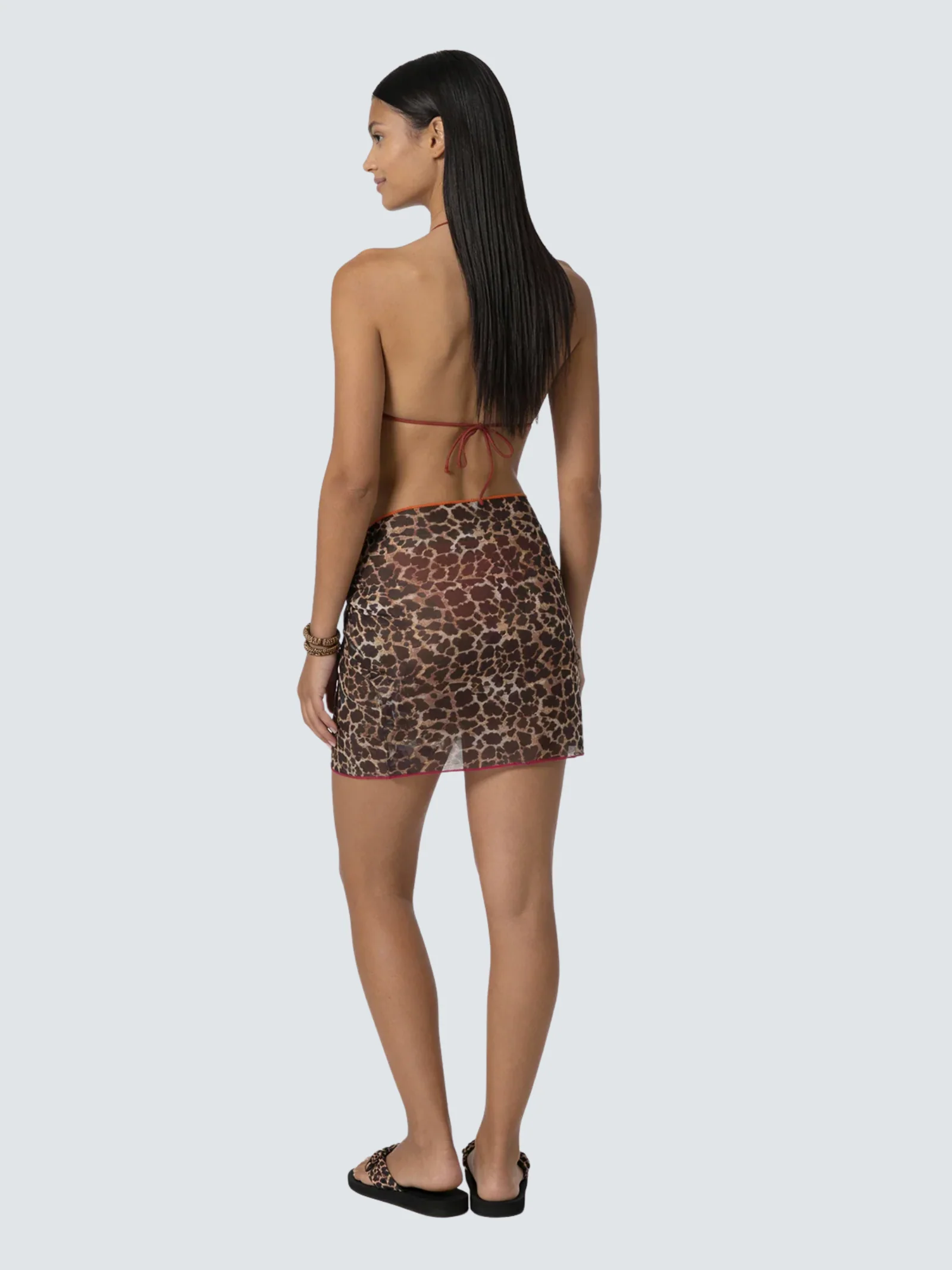 Pareo corto Fk leopardato - Image 3