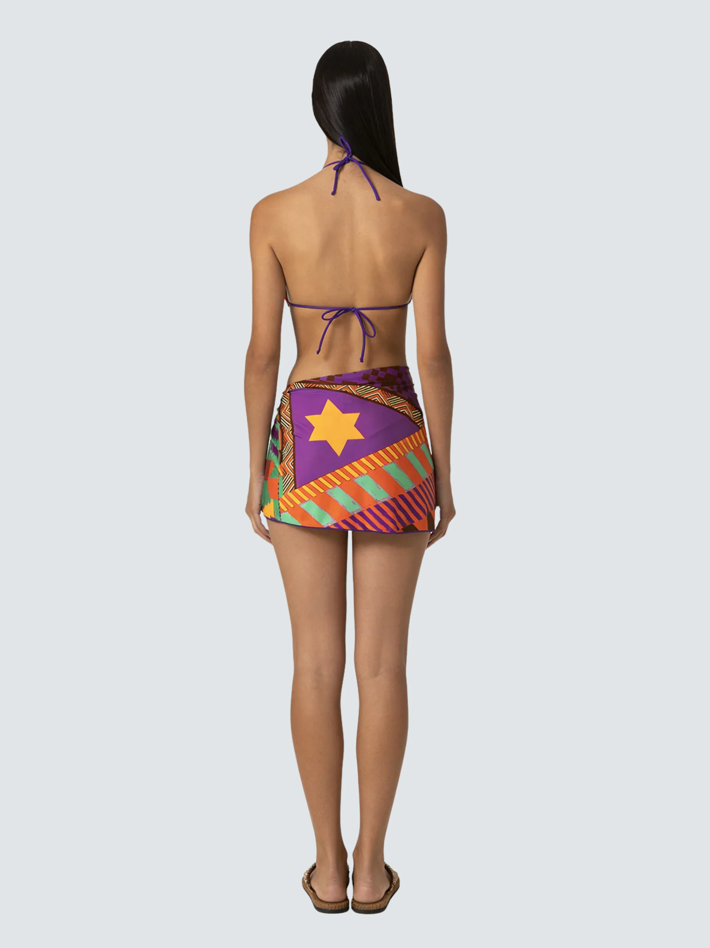 Pareo corto Fk multicolor - Image 2