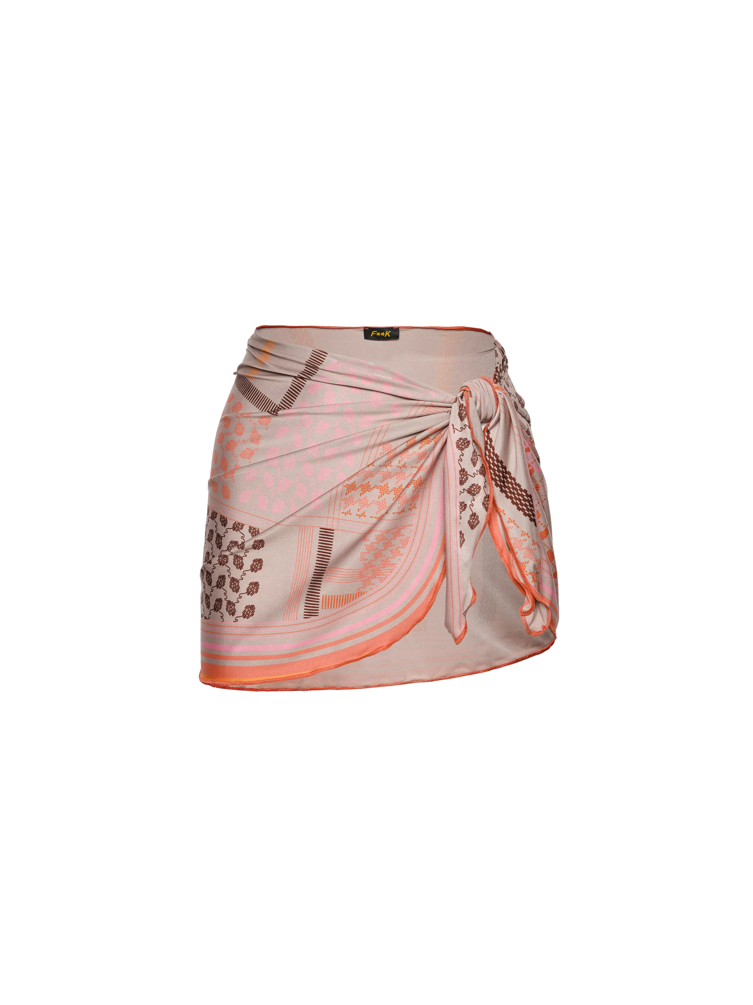 Pareo corto Fk rosa - Image 3
