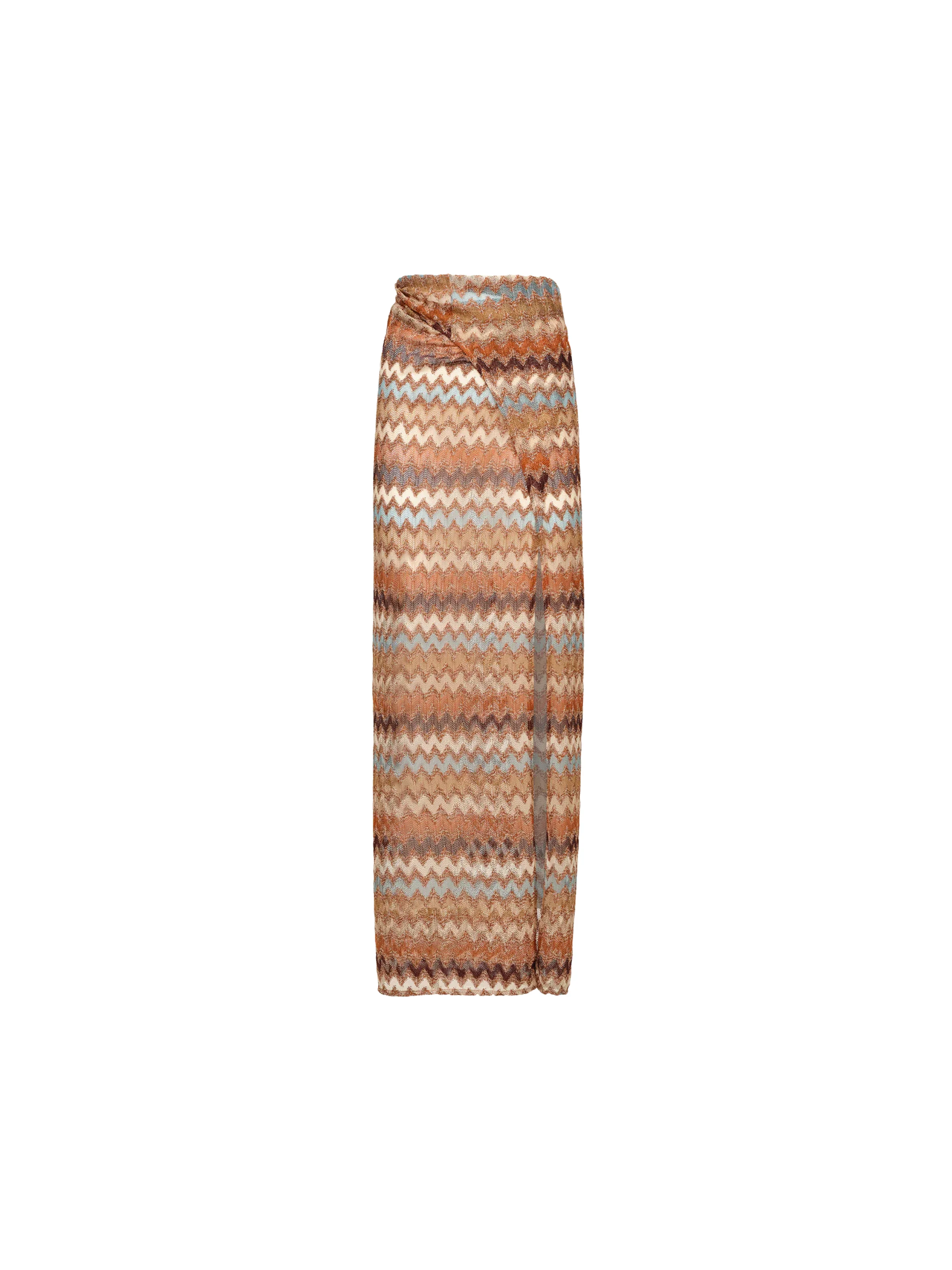Pareo lungo crochet Me Fui marrone - Image 3