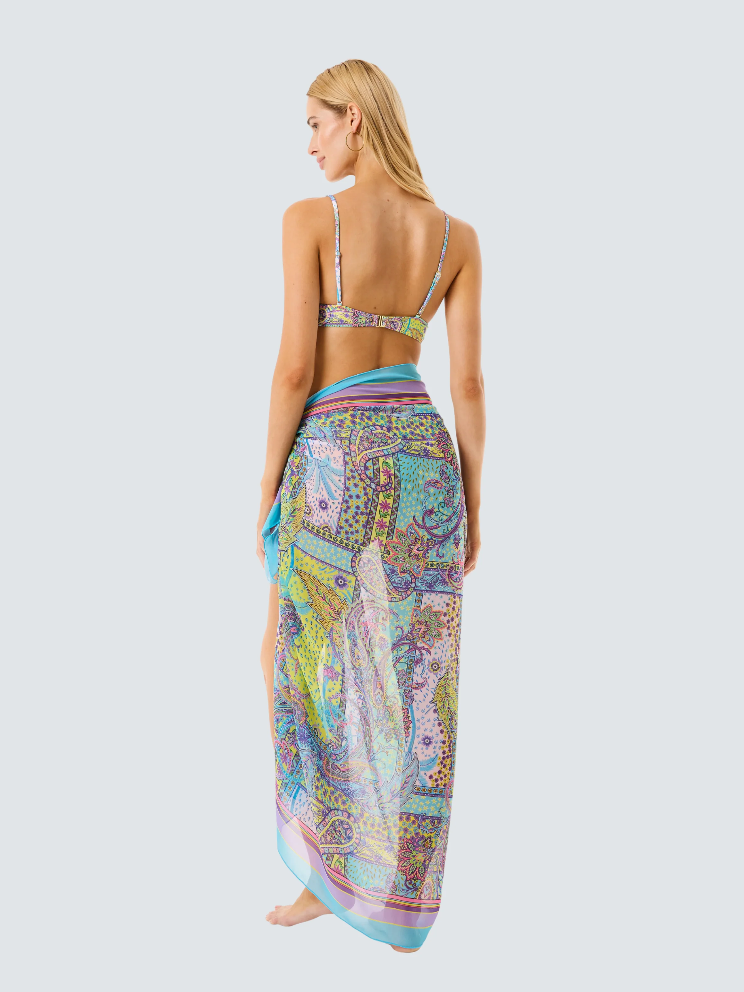 Pareo pastel cachemire 4Giveness multicolor - Image 2