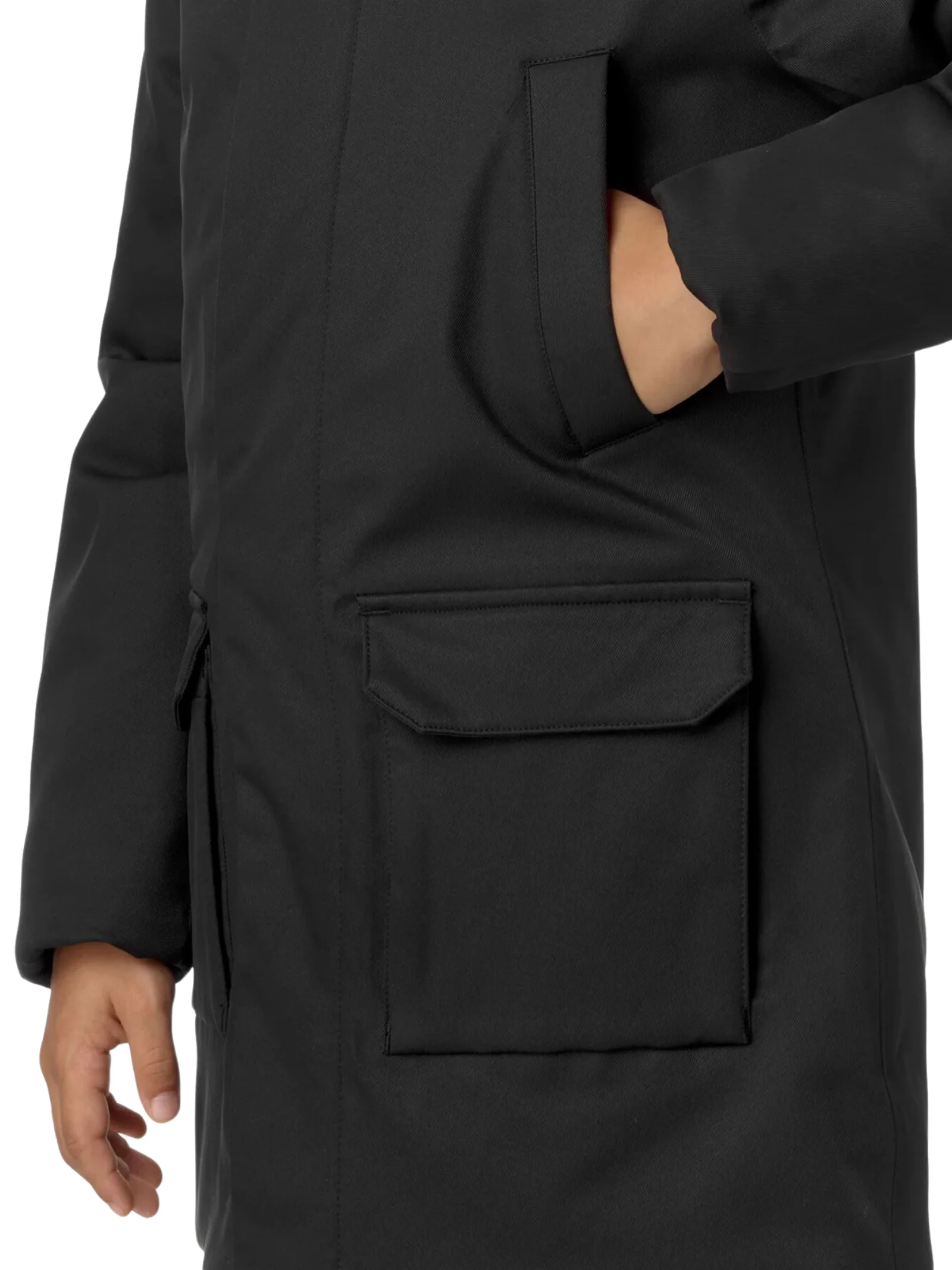 Parka "P. Jarko Twill Marmotta" K-Way nero - Image 4