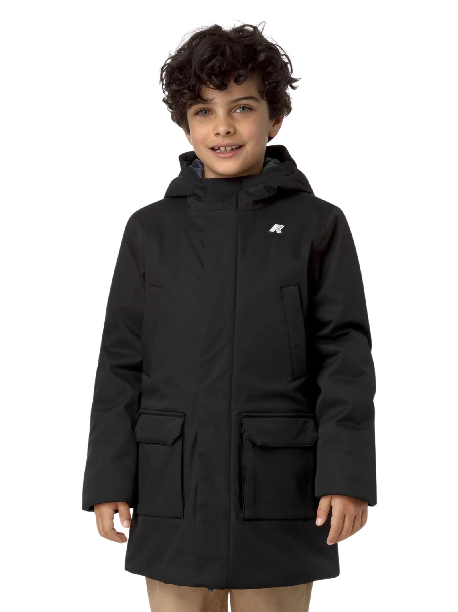 Parka "P. Jarko Twill Marmotta" K-Way nero - Image 5