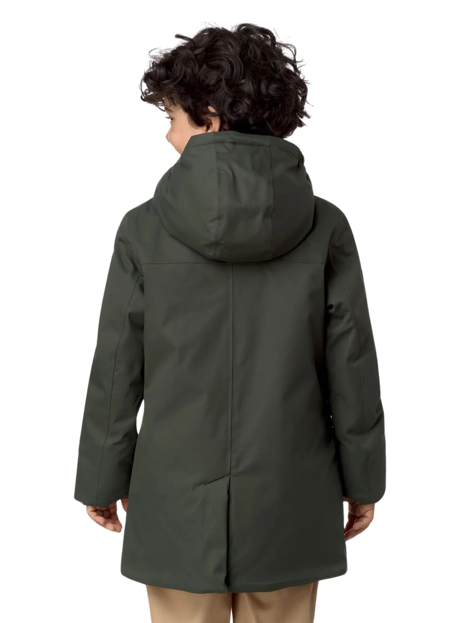 Parka "P. Jarko Twill Marmotta" K-Way Verde - Image 3