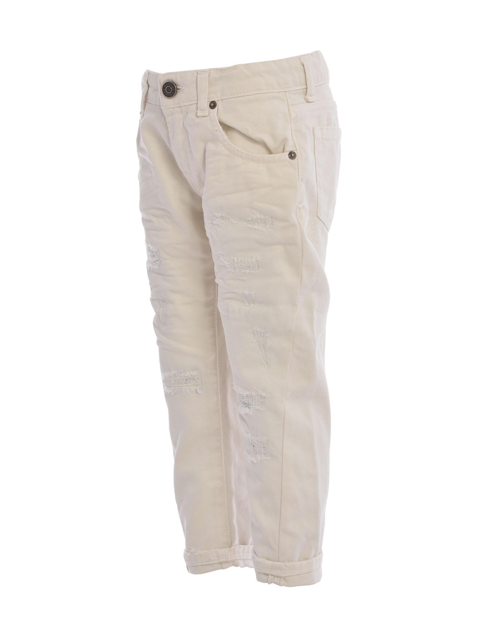 Jeans denim bianco - Image 2