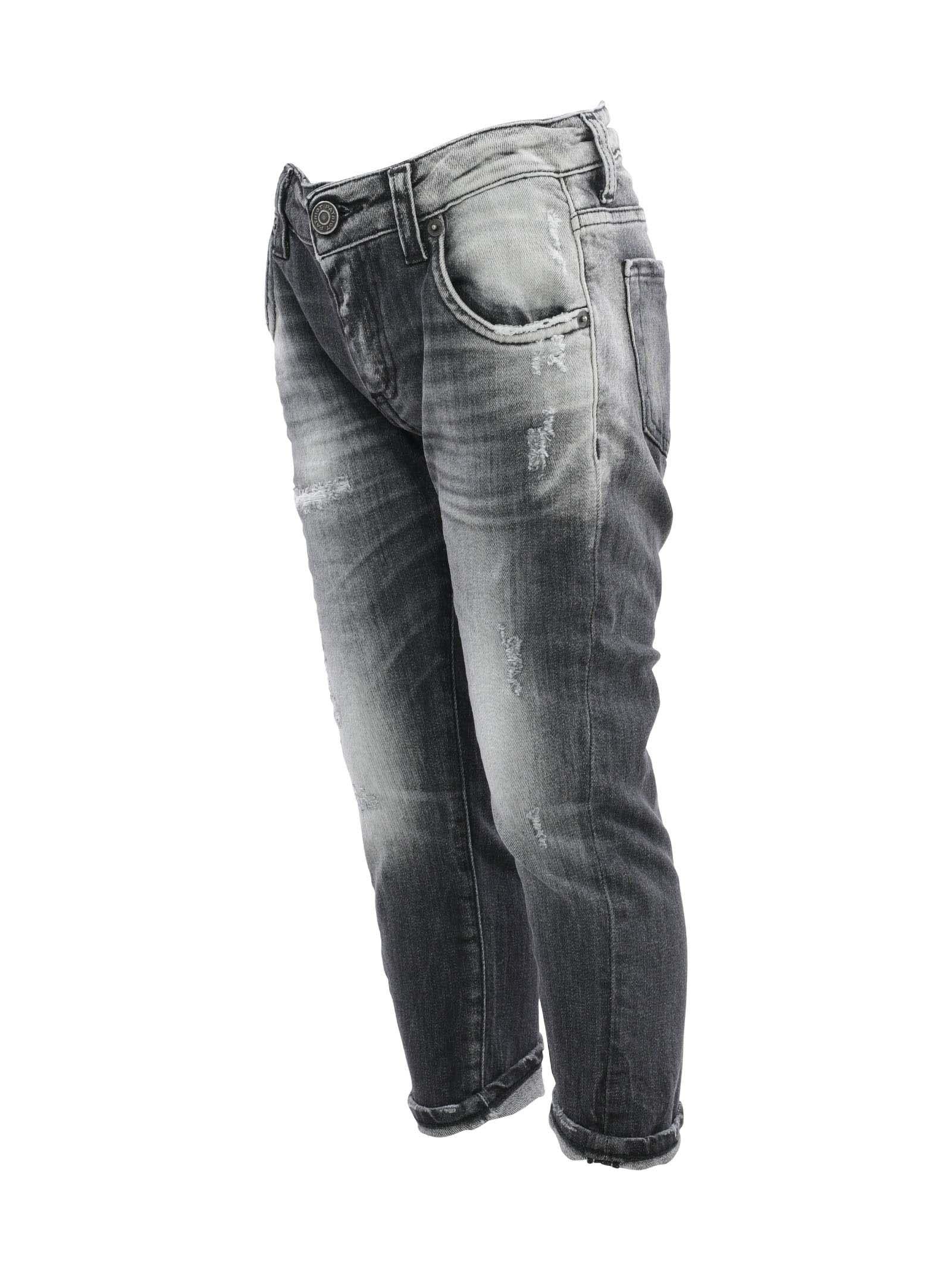 Jeans denim grigio/nero - Image 2