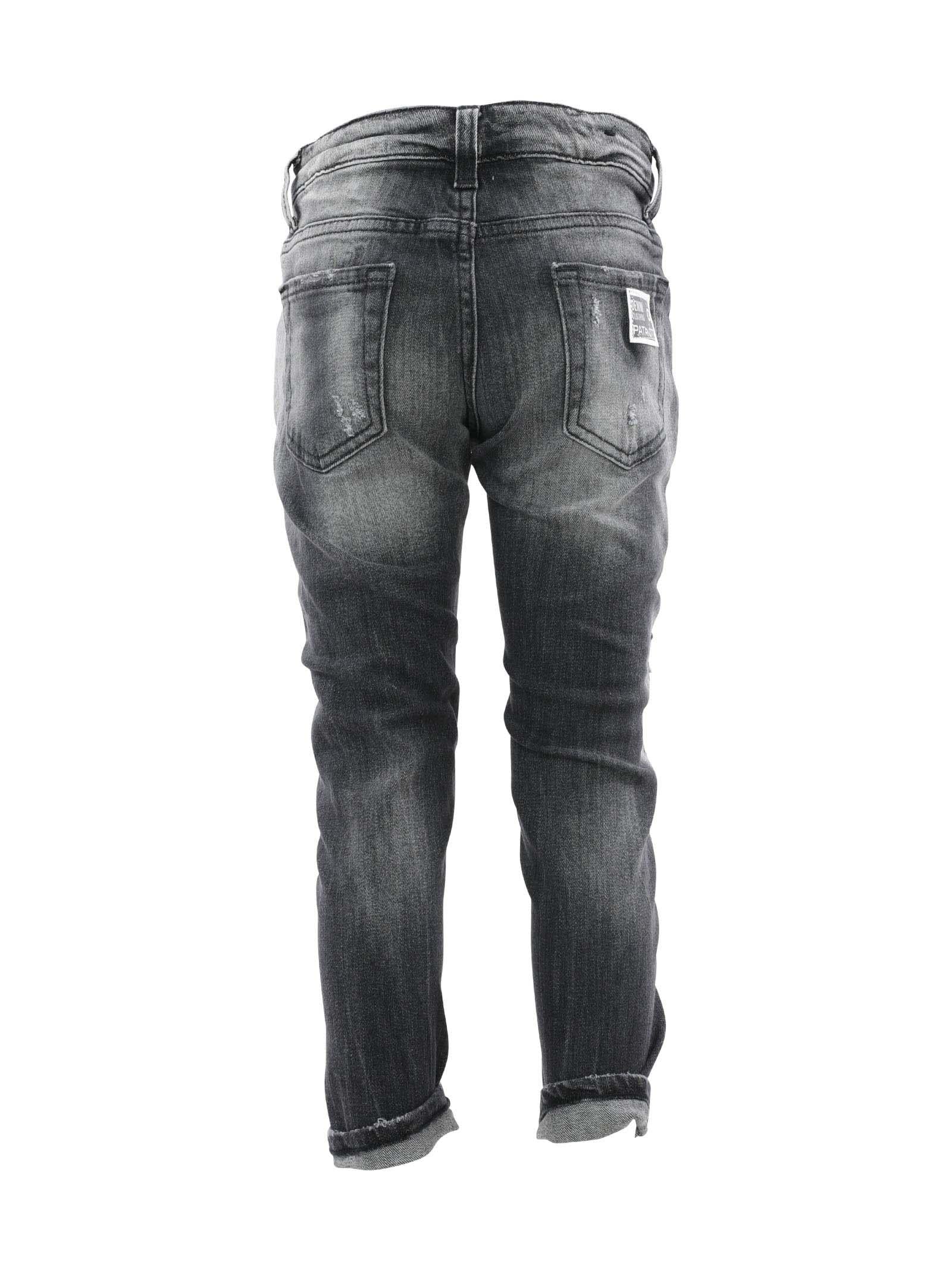 Jeans denim grigio/nero - Image 3