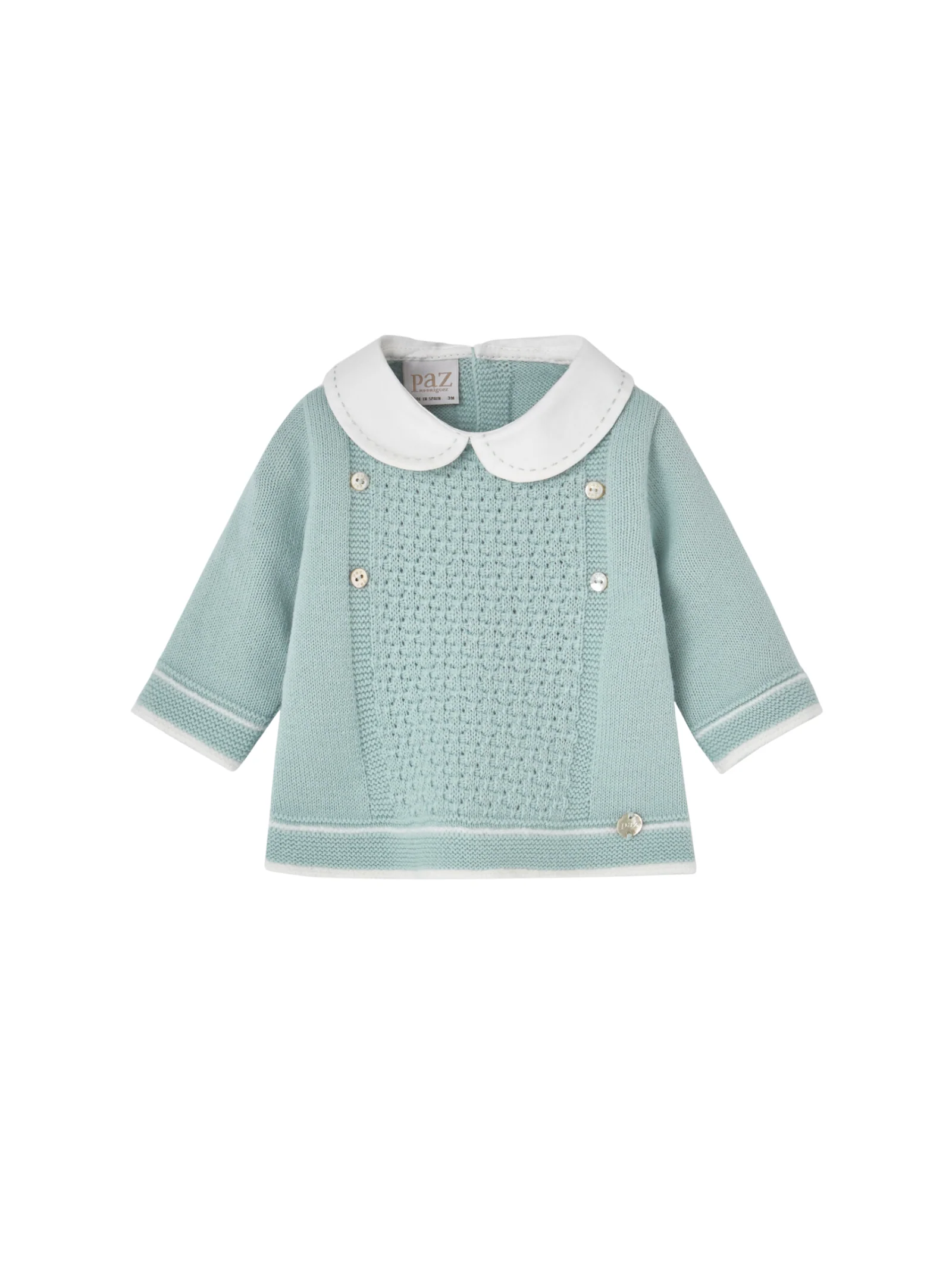 Maglia "ruisenor" Paz Rodriguez verde in lana