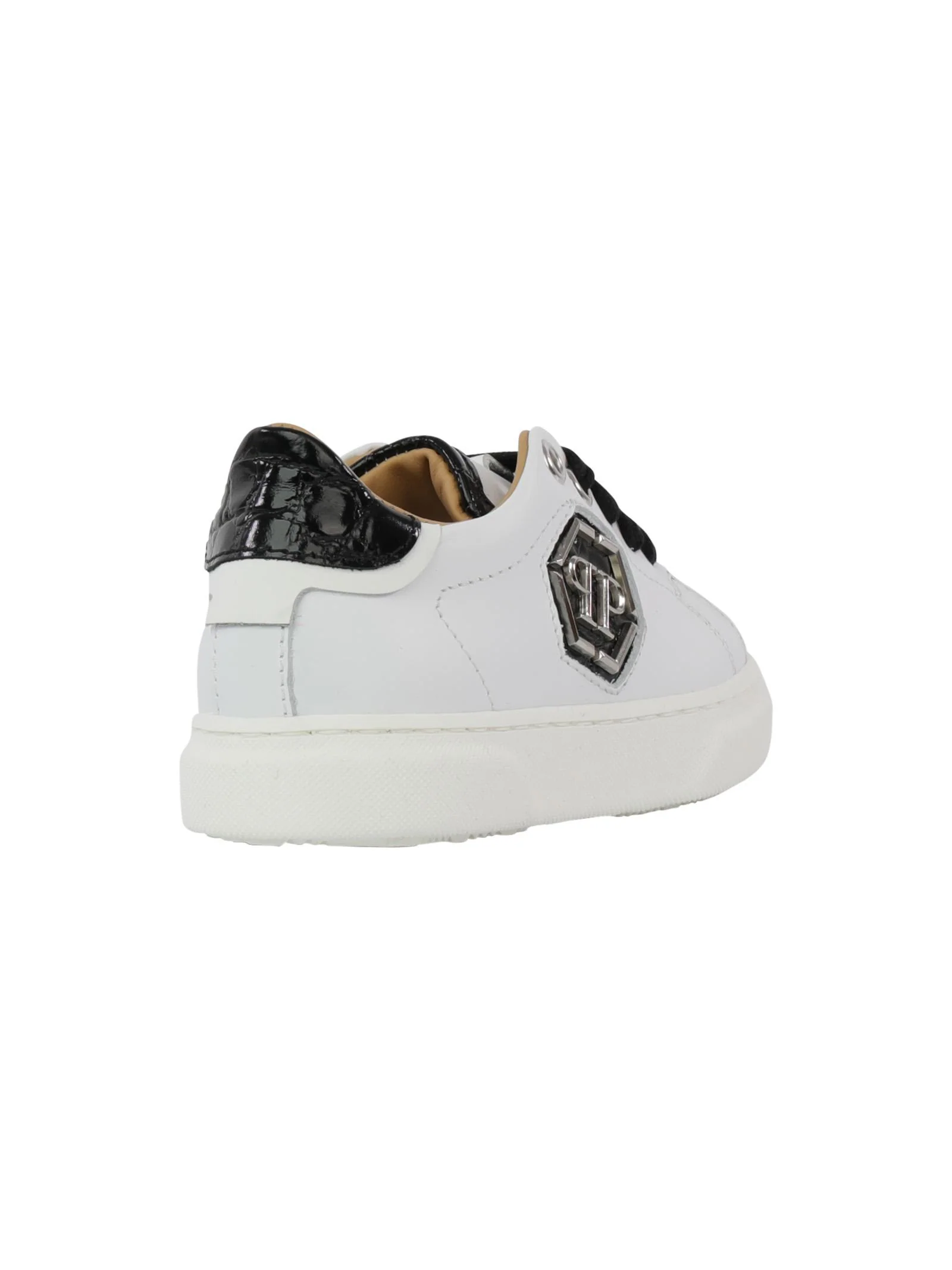 Sneakers bianca e nera cocco - Image 3