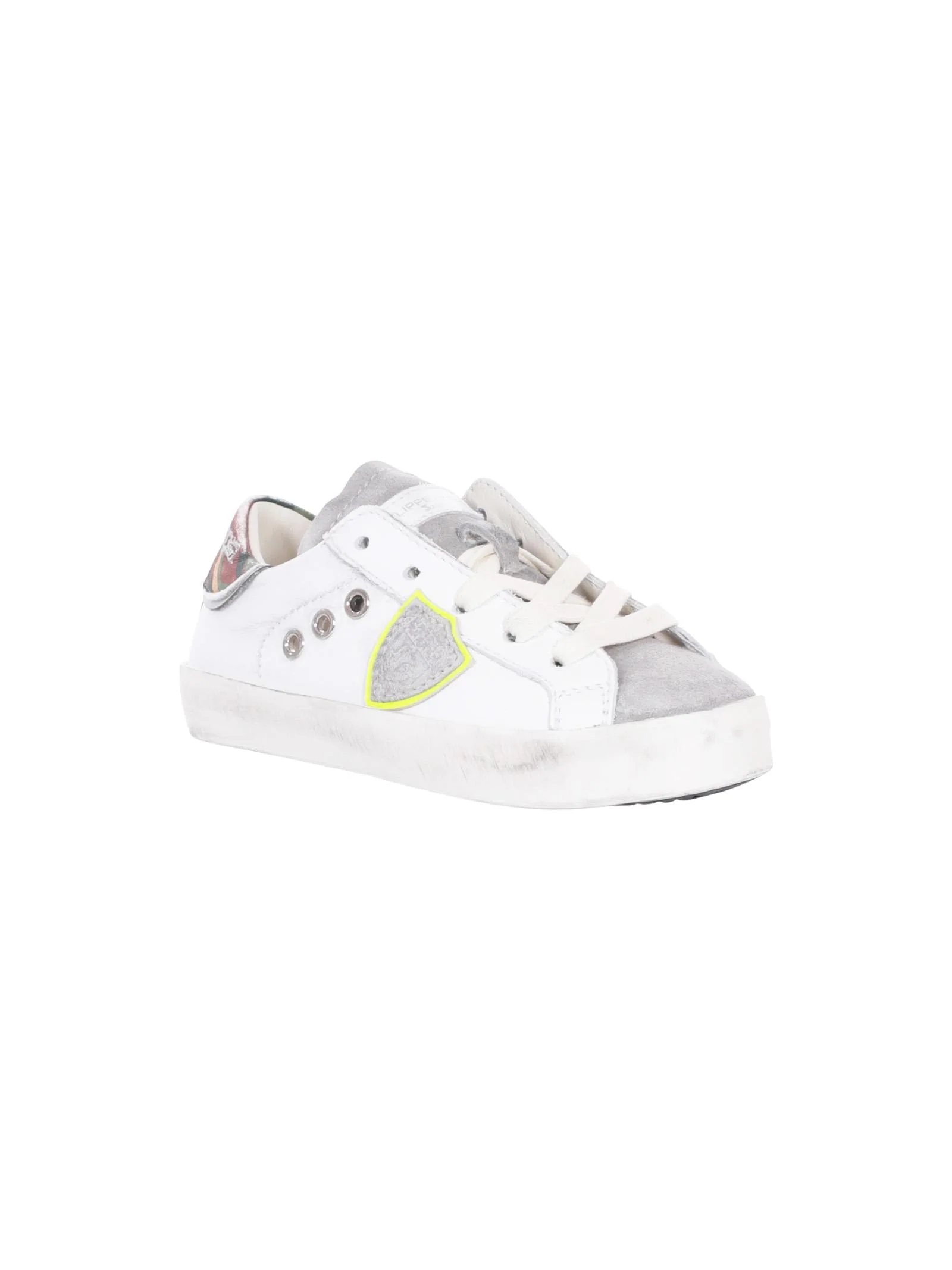 Sneakers bambino Philippe Model pelle e camoscio - Image 2