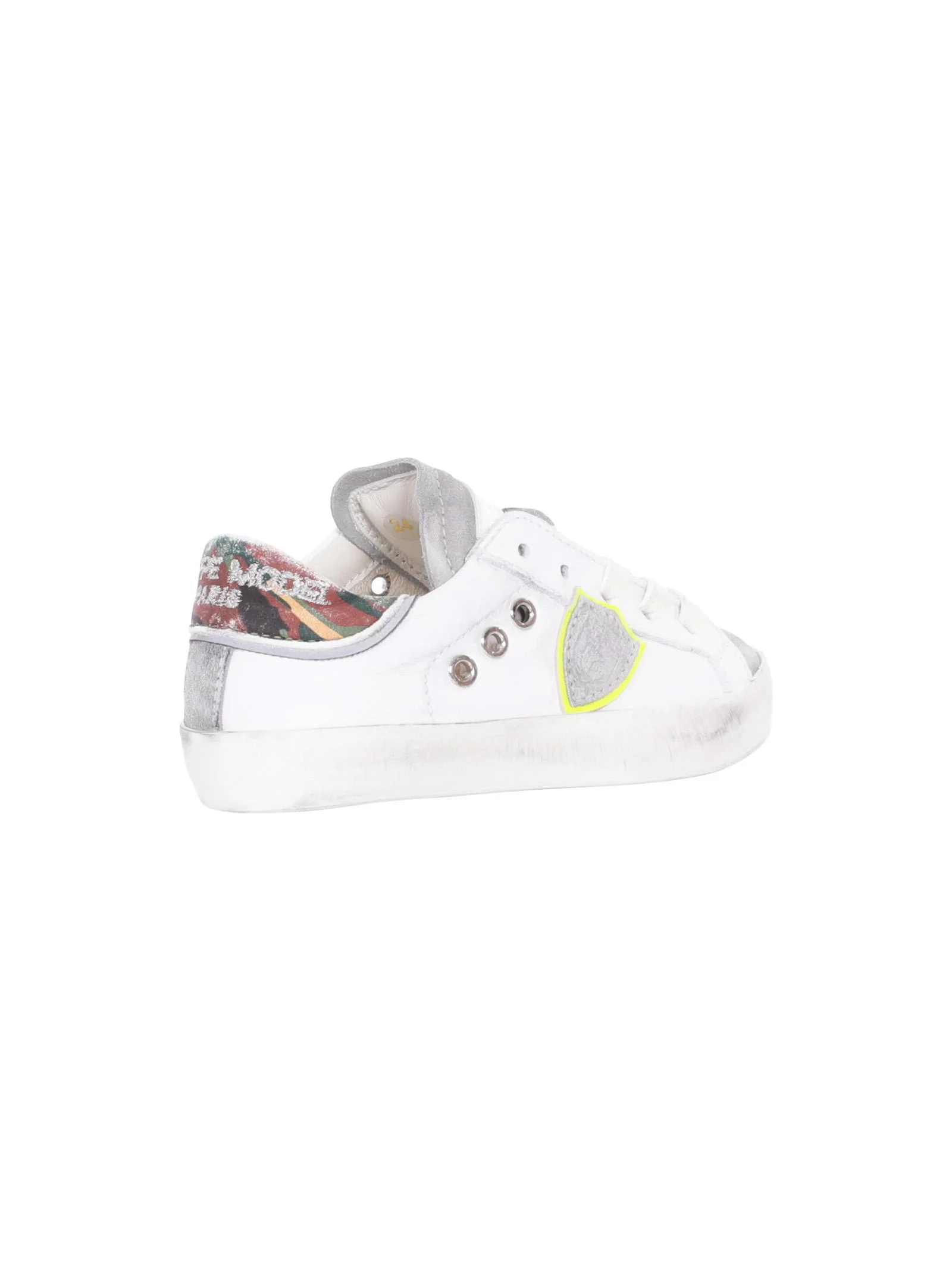 Sneakers bambino Philippe Model pelle e camoscio - Image 3