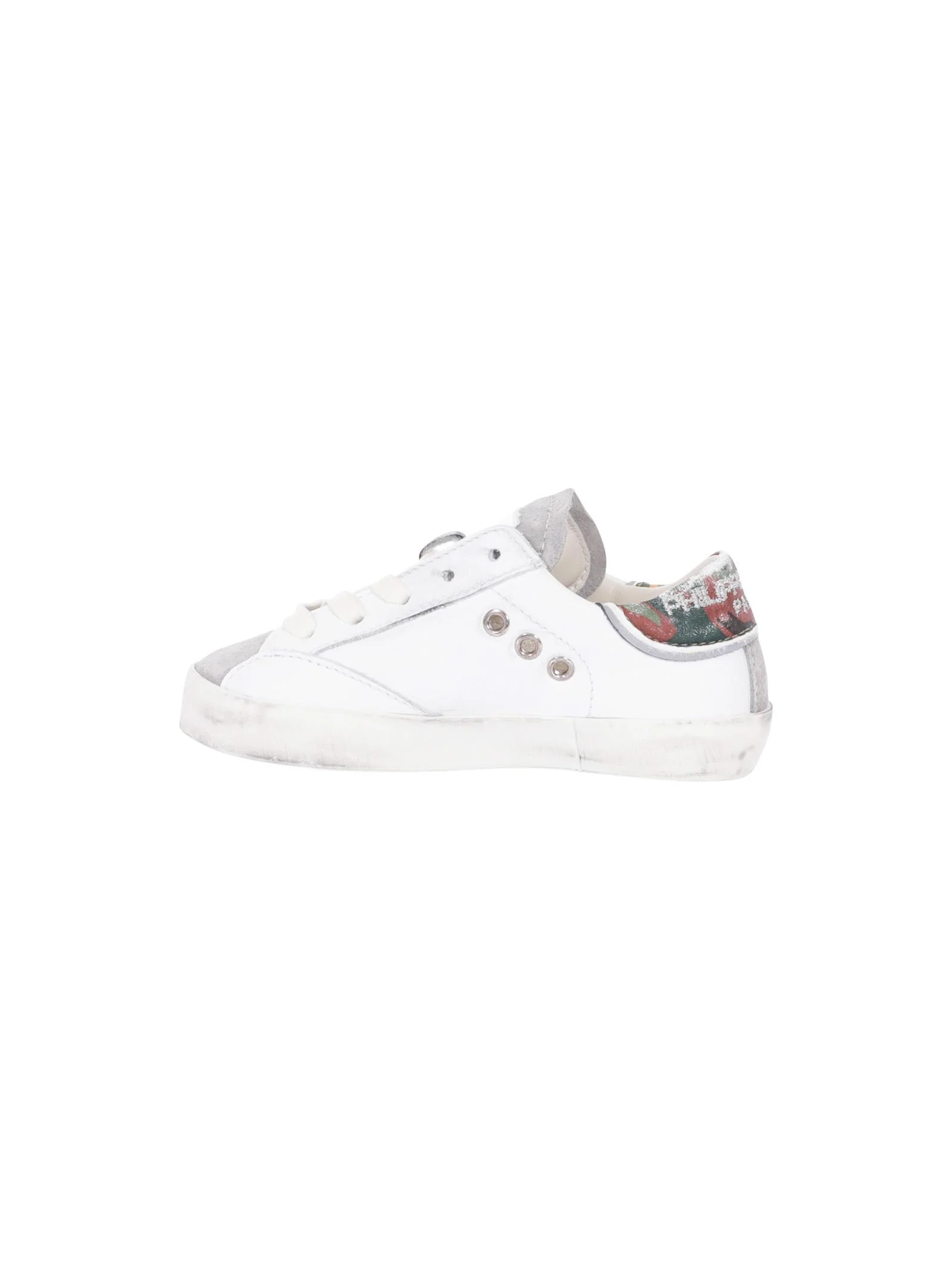 Sneakers bambino Philippe Model pelle e camoscio - Image 4