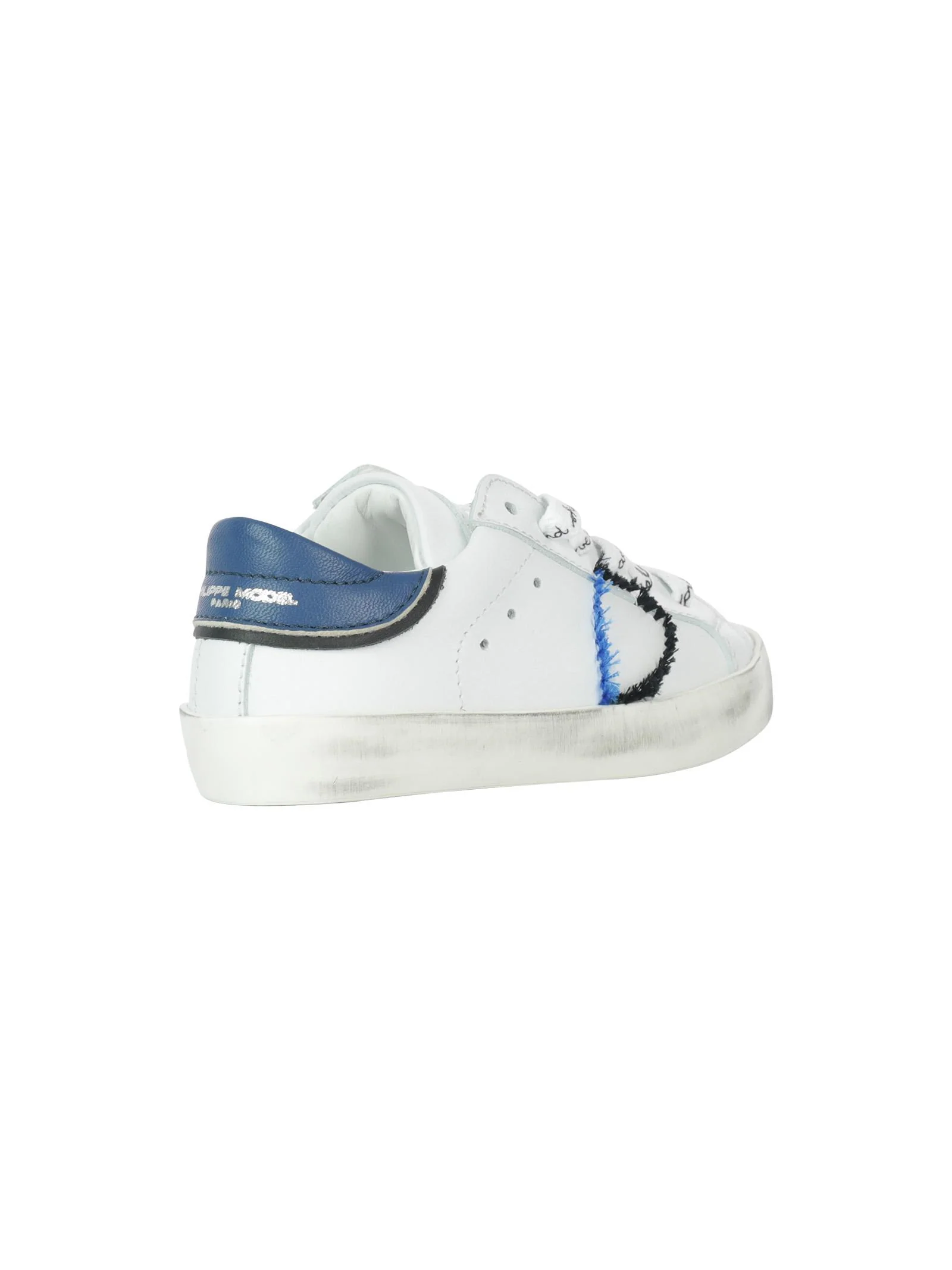 Sneakers Prsx Broderie bianco e blu - Image 3