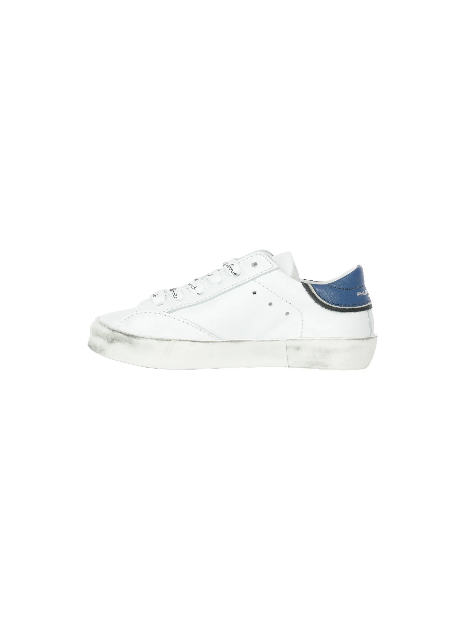 Sneakers Prsx Broderie bianco e blu - Image 4