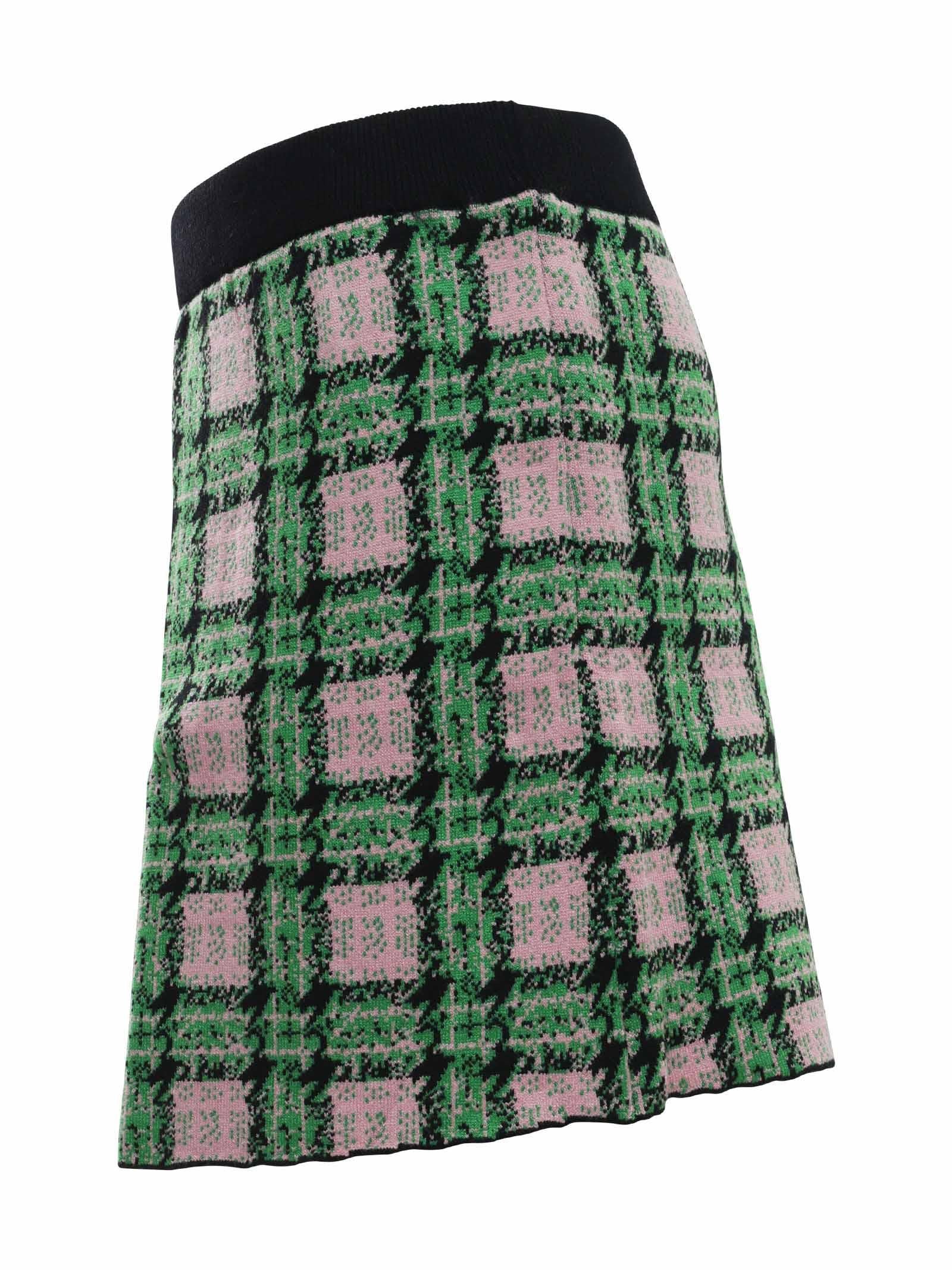 Gonna jacquard rosa - Image 2