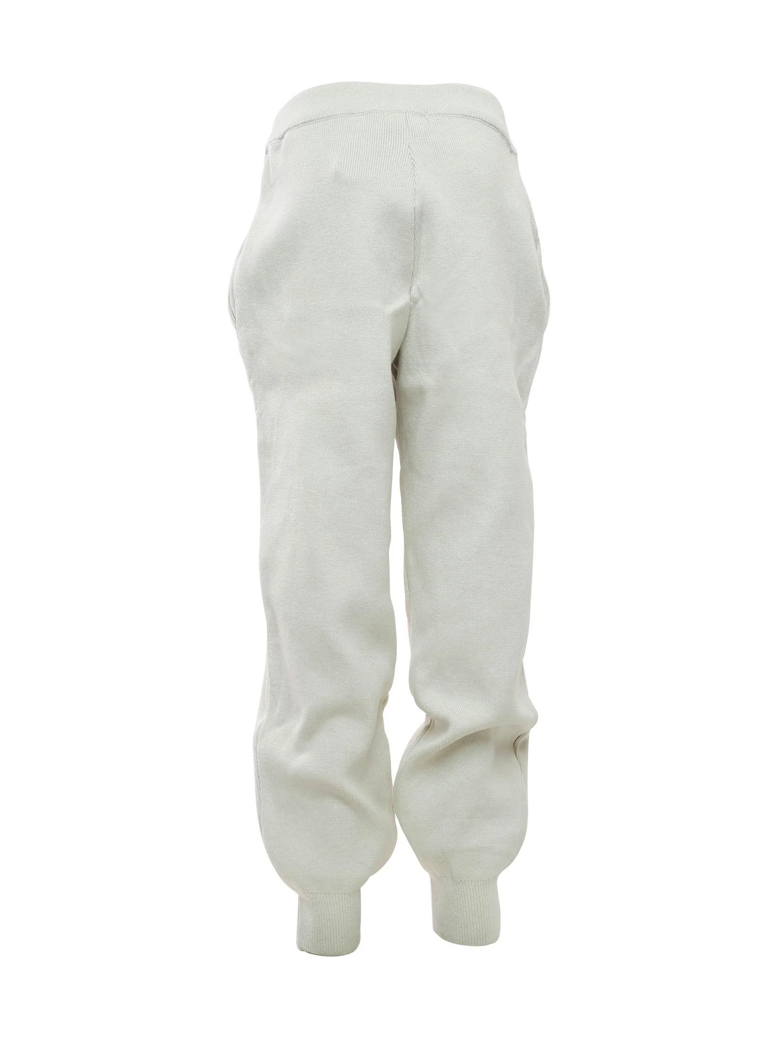 Pantalone panna in maglia - Image 3