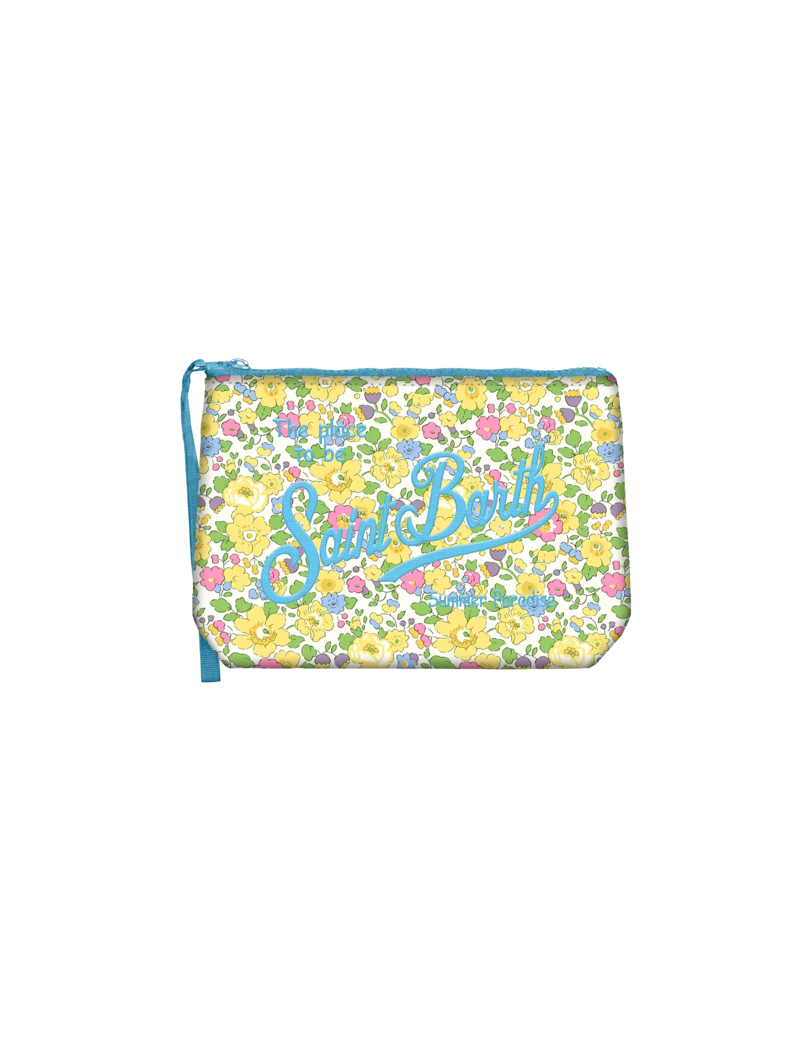 Pochette "Aline Betsy 9231 emb" Saint Barth gialla