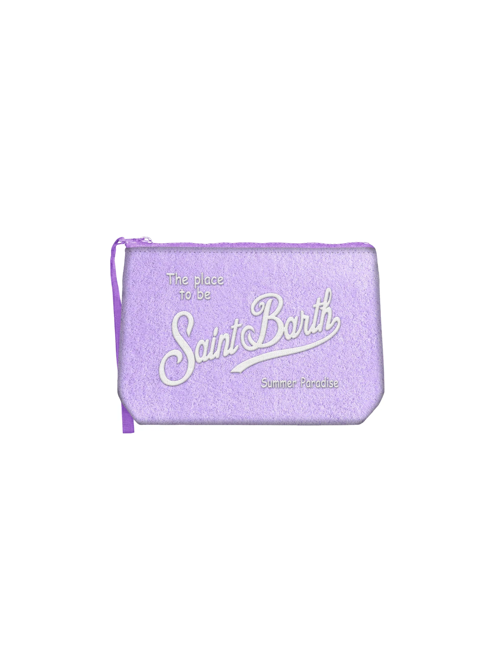 Pochette "Aline Sponge Terry 24 emb" Saint Barth lilla