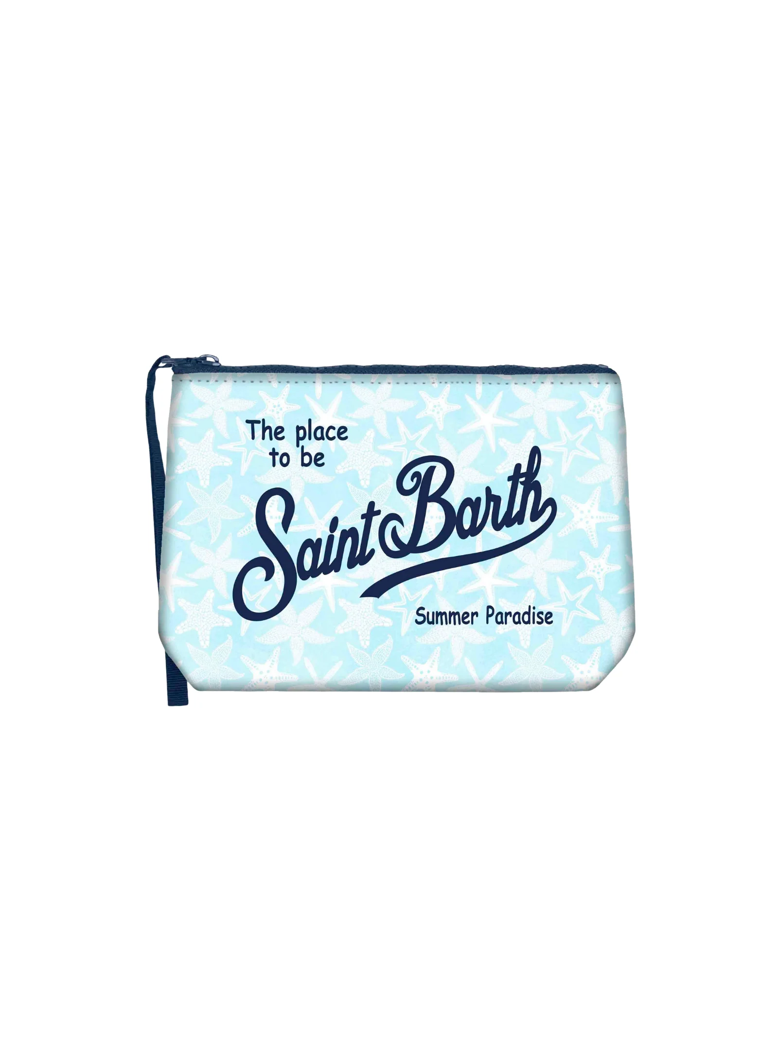 Pochette "Aline Water Star 55" Saint Barth azzurra