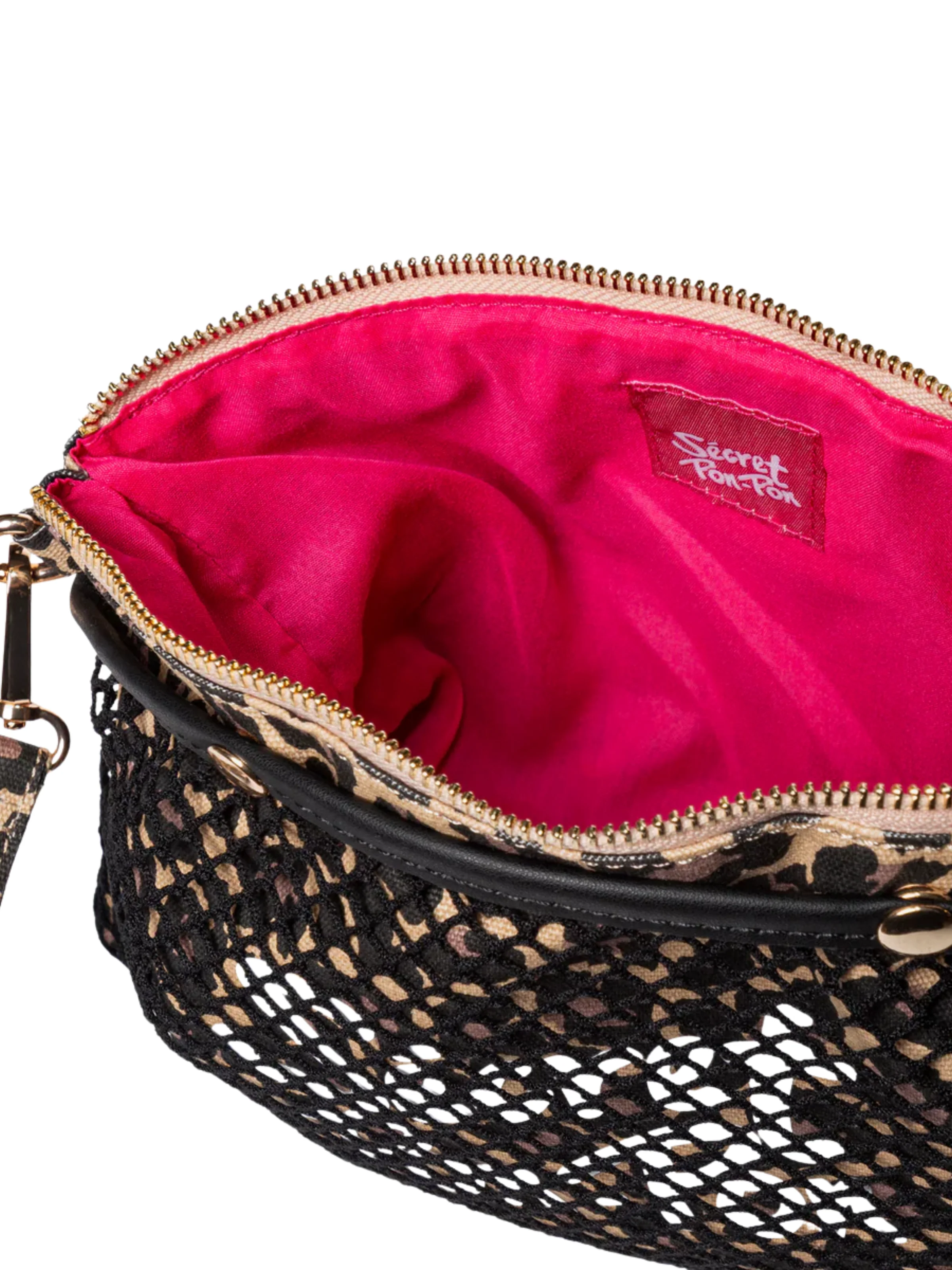 Pochette "City Pouch" Secret Pon Pon leopardata - Image 5