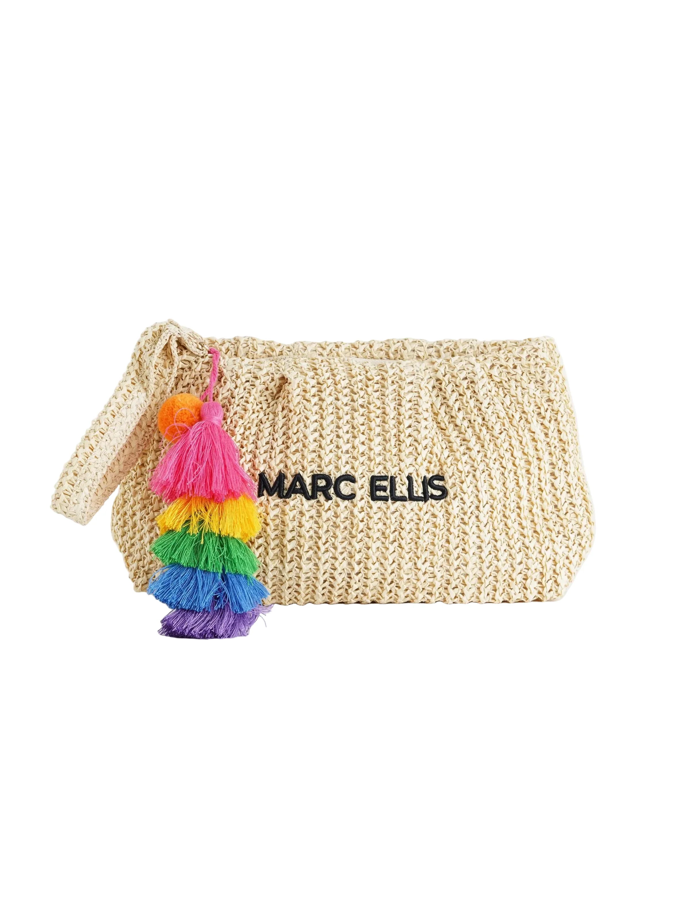 Pochette "Claire C" Marc Ellis beige natural