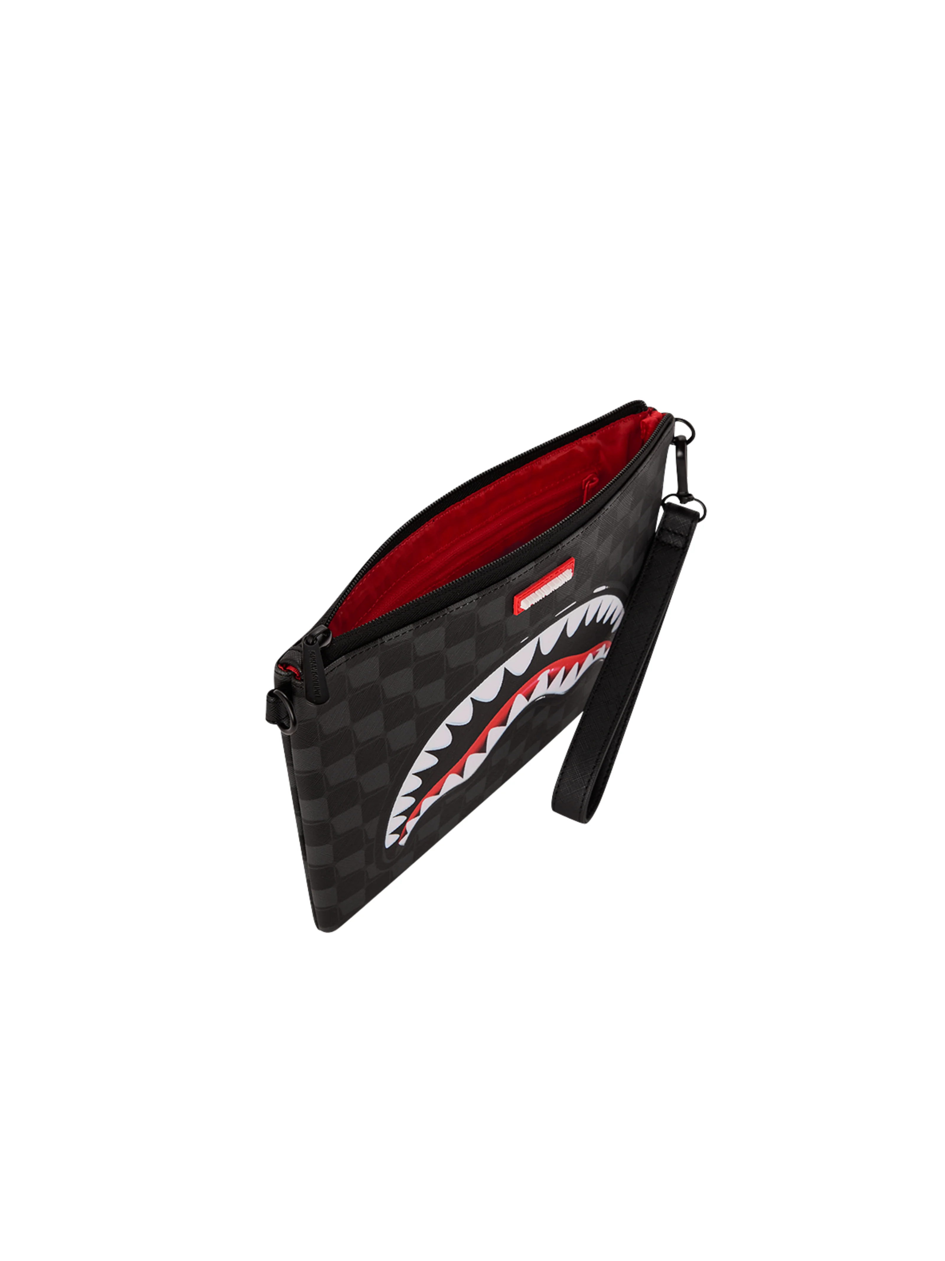 Pochette "Drip Check Crossover Clutch" Sprayground nera - Image 4
