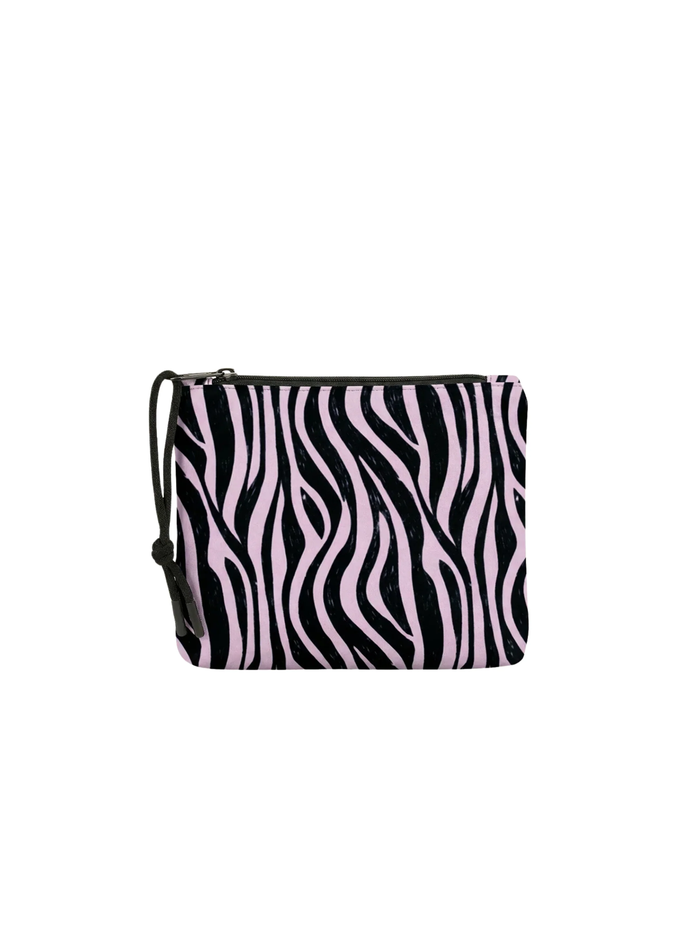 Pochette Fk bianco e nero con fantasia animalier - Image 3