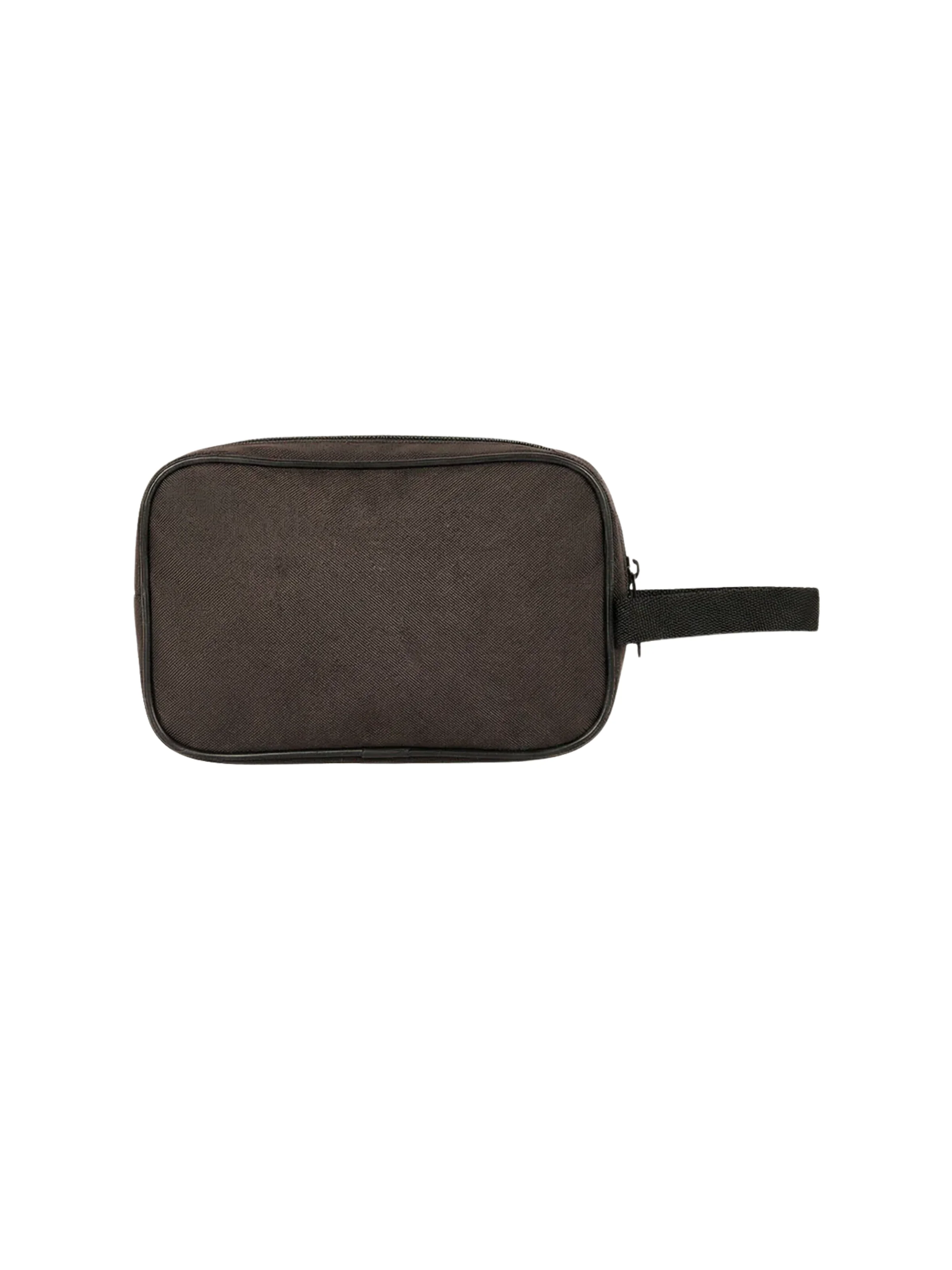 Pochette Fk marrone con patch logo - Image 3