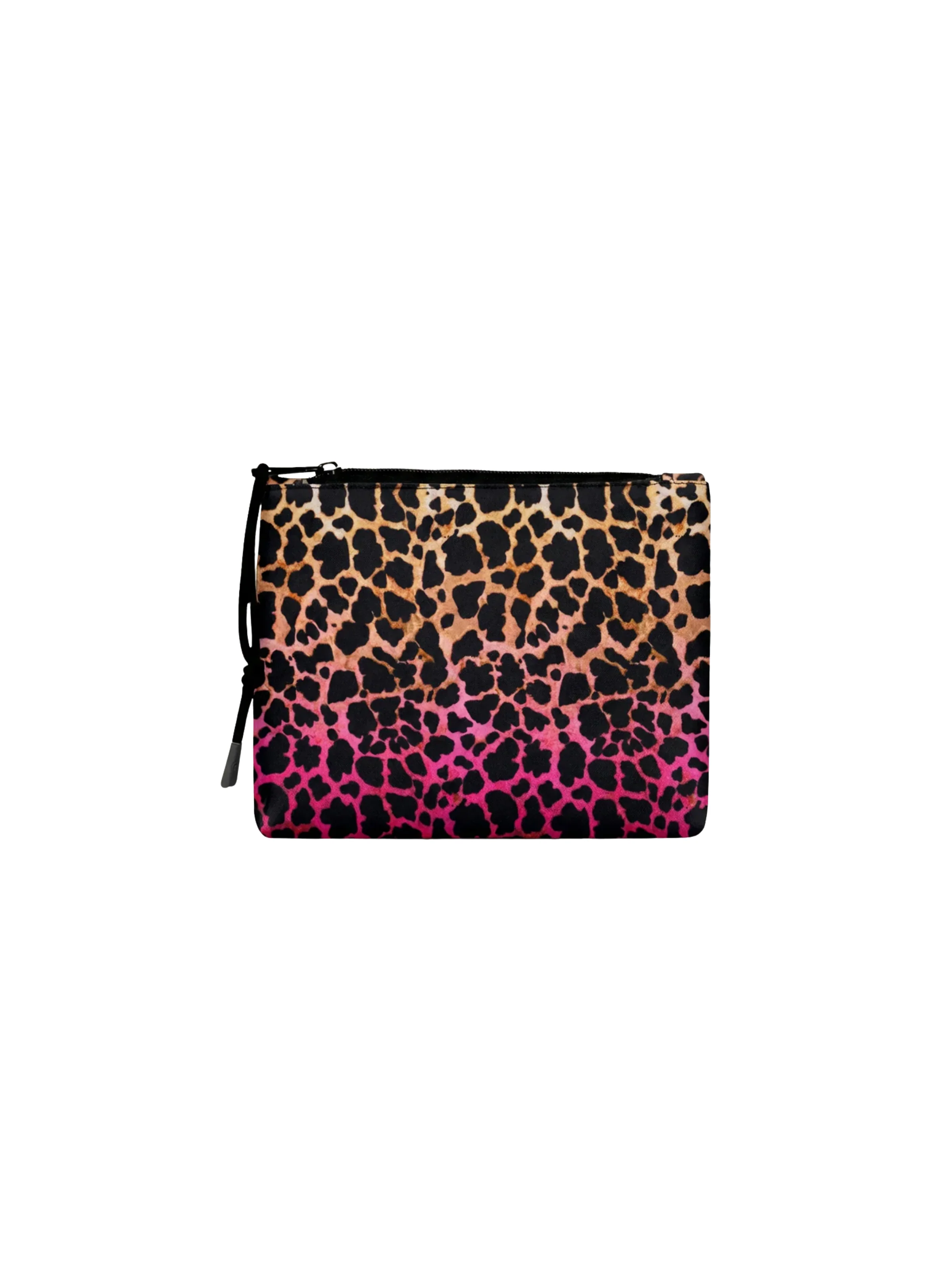 Pochette Fk marrone e viola con fantasia animalier - Image 2