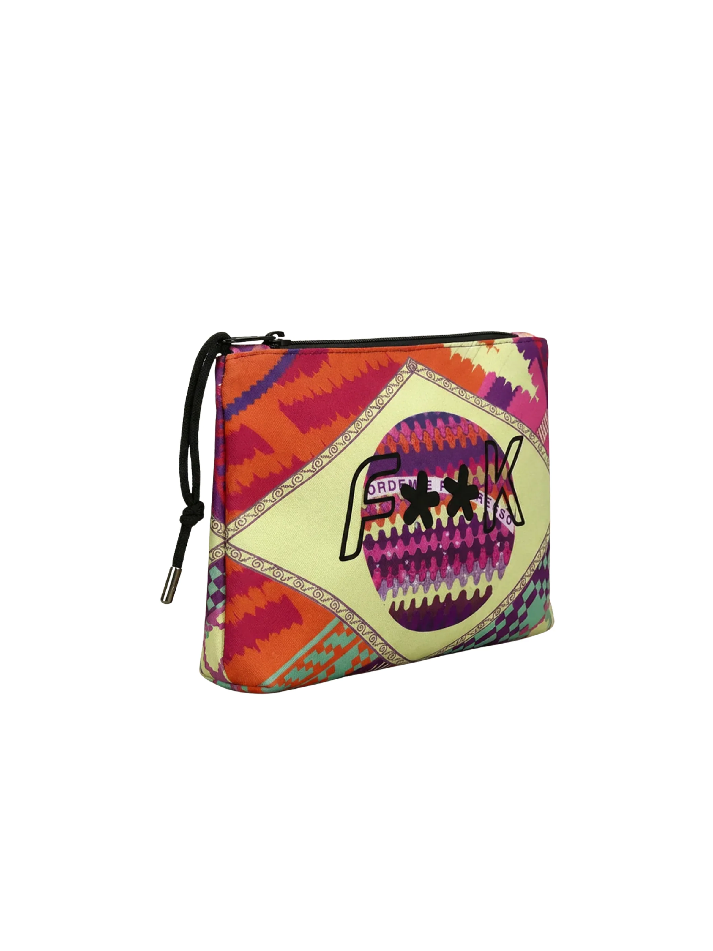 Pochette Fk multicolor fantasia geometrica - Image 2