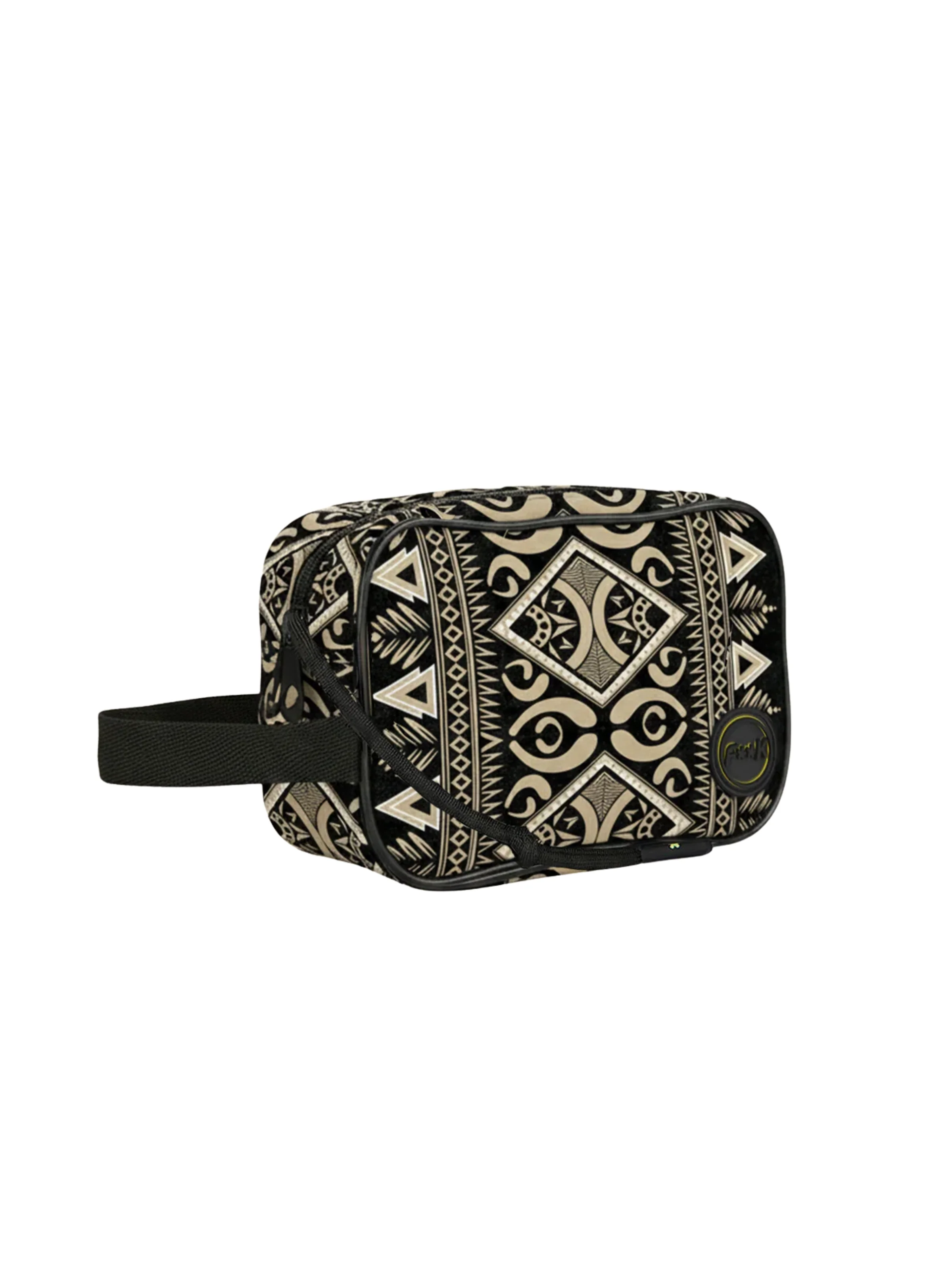 Pochette Fk nero con fantasia etnica - Image 2