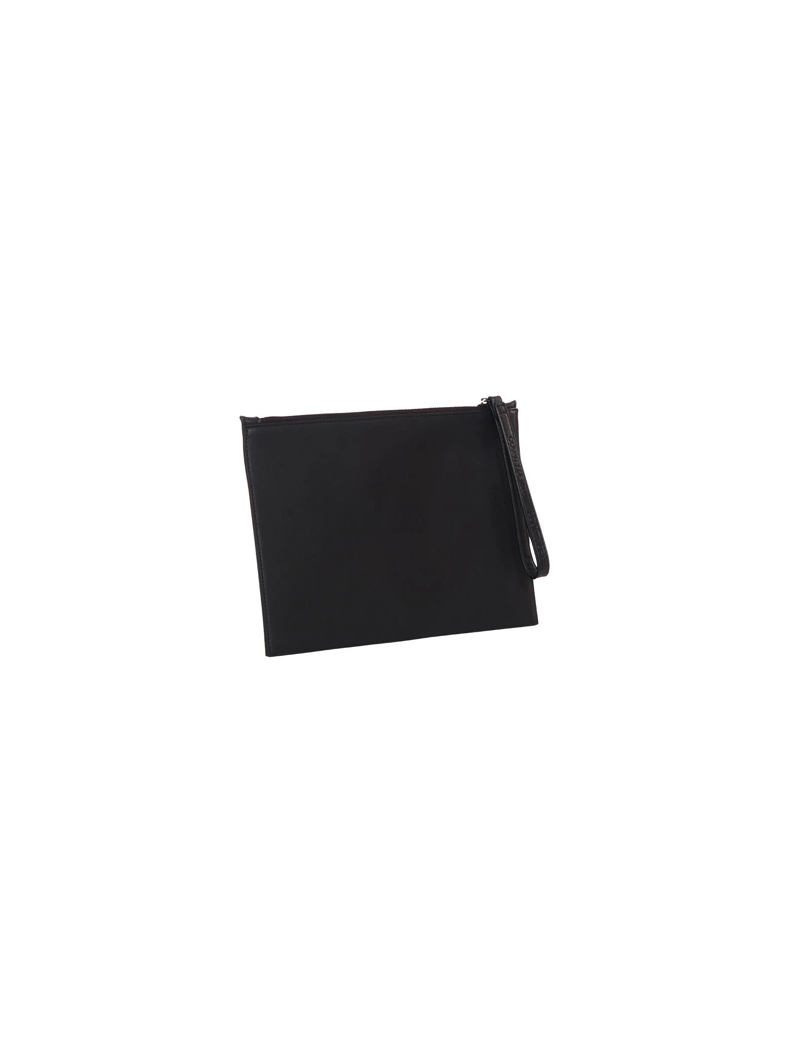Pochette maxi County of Milan nera con ali di pappagallo blu - Image 2
