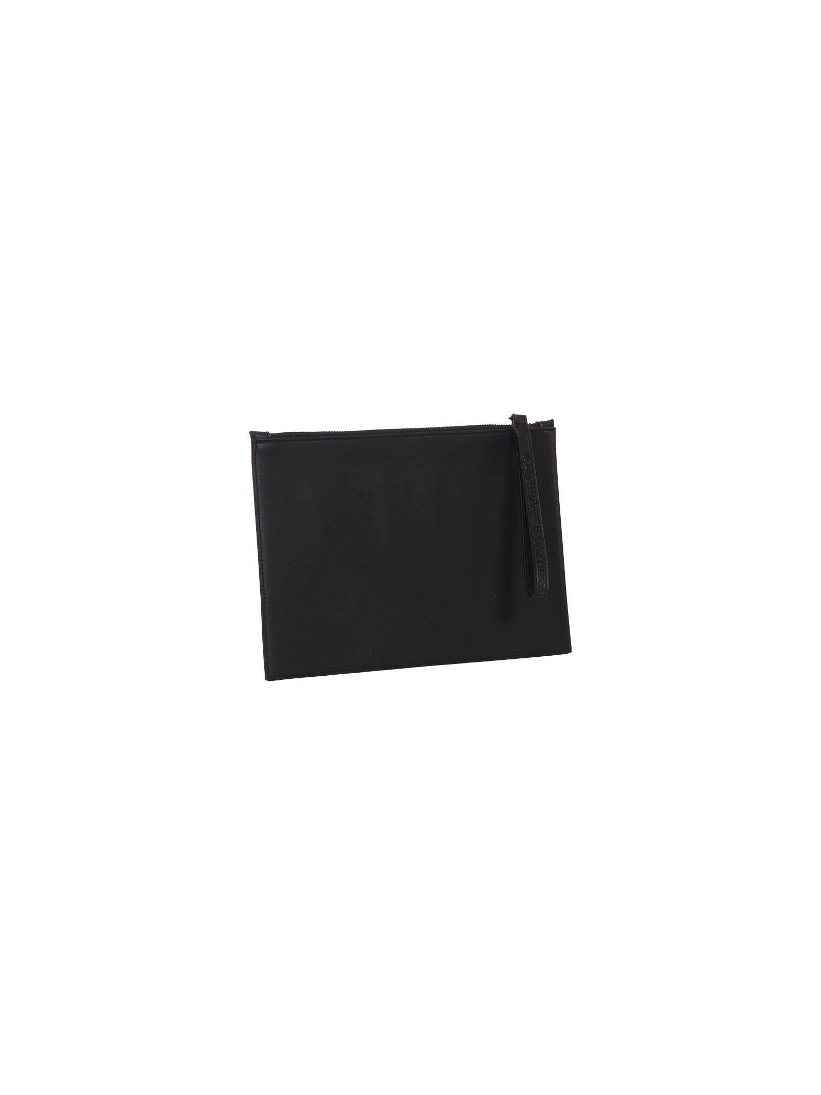 Pochette maxi County of Milan nero con ali di pappagallo verde - Image 2