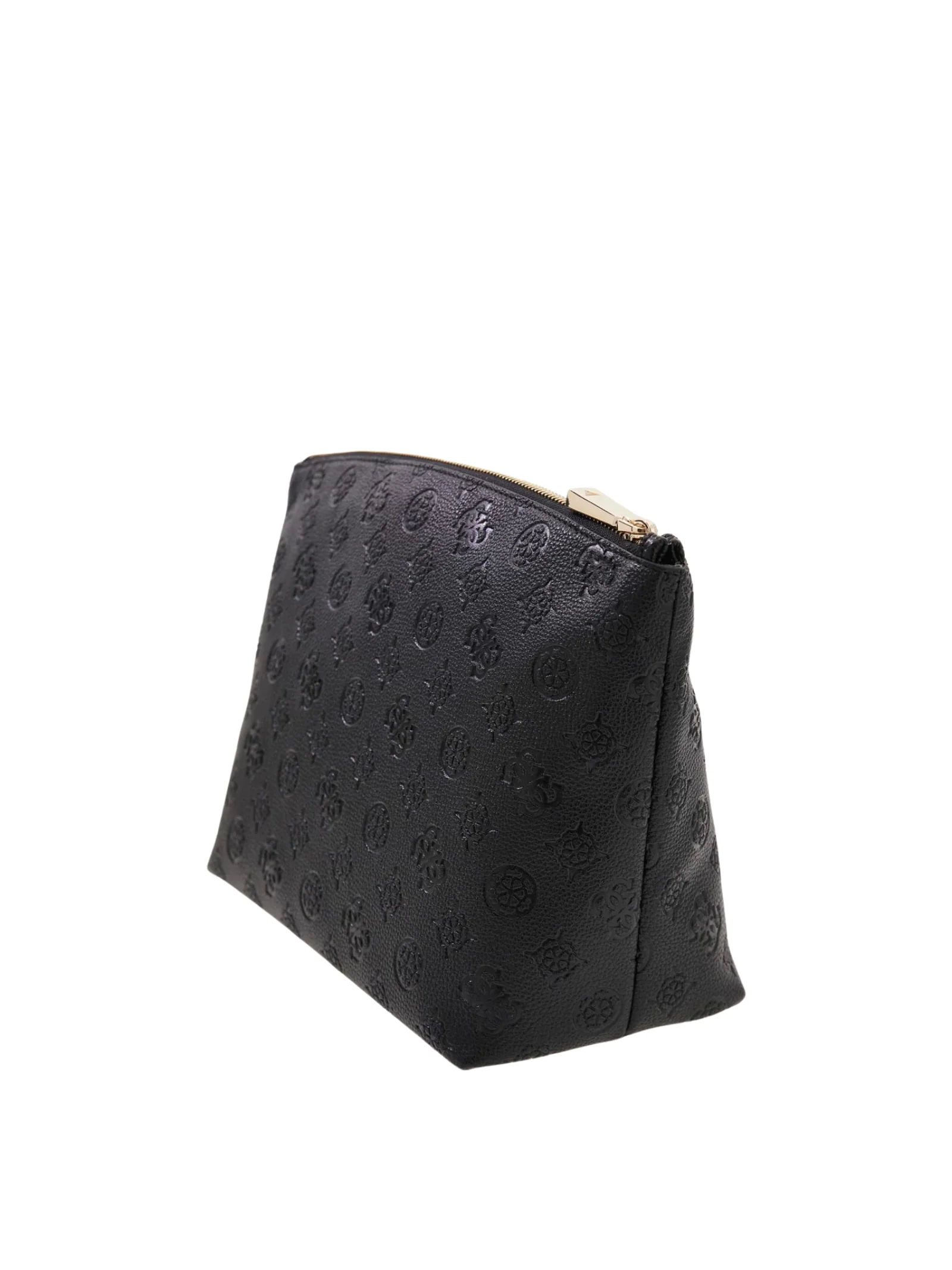 Pochette maxi Guess nera con logo ripetuto impresso - Image 2