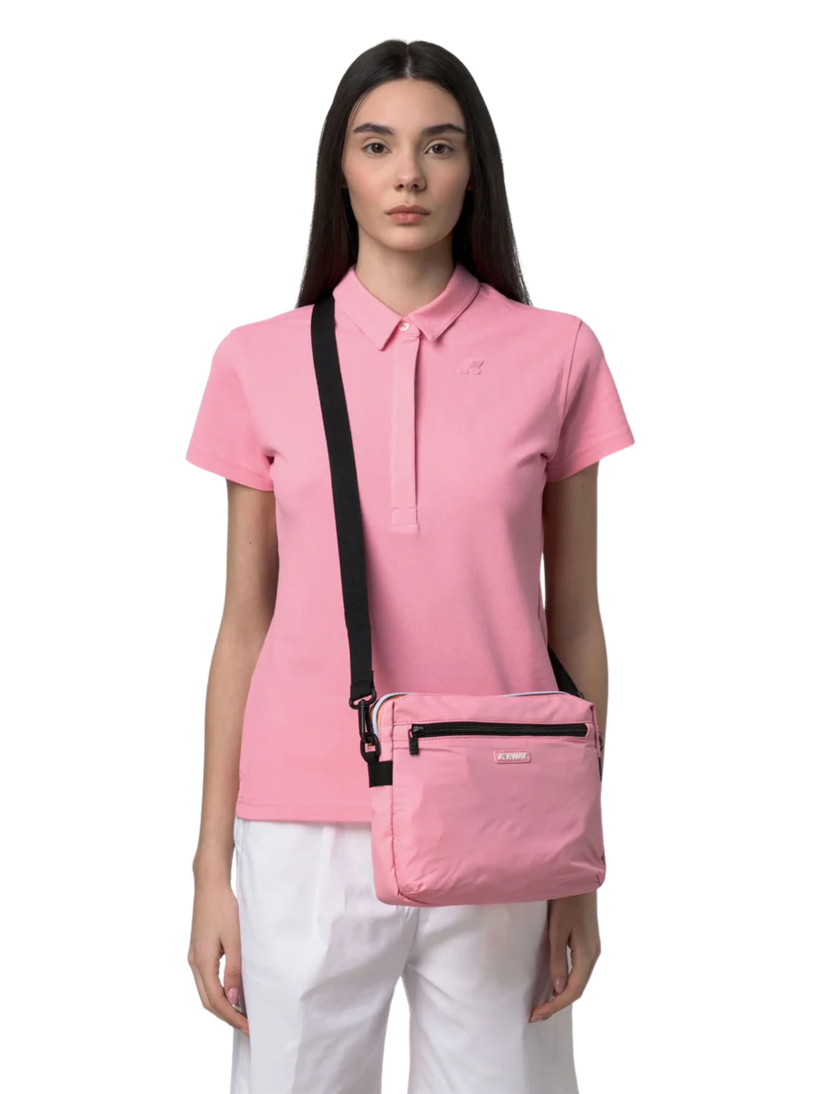 Pochette "Moire" K-Way rosa - Image 4