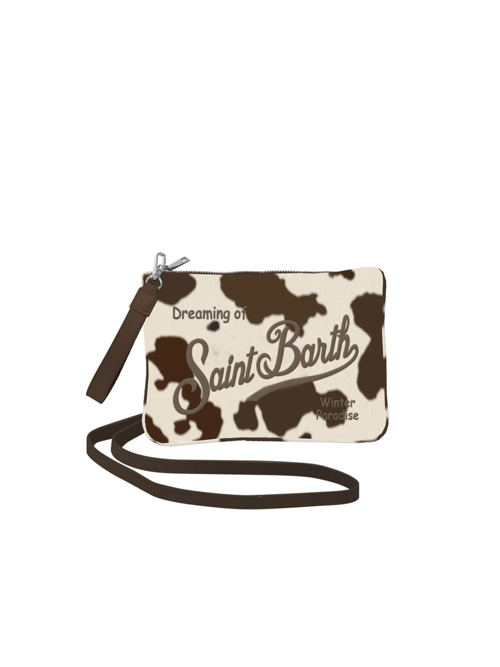 Pochette parisienne "cow 10 emb" Saint Barth muccata