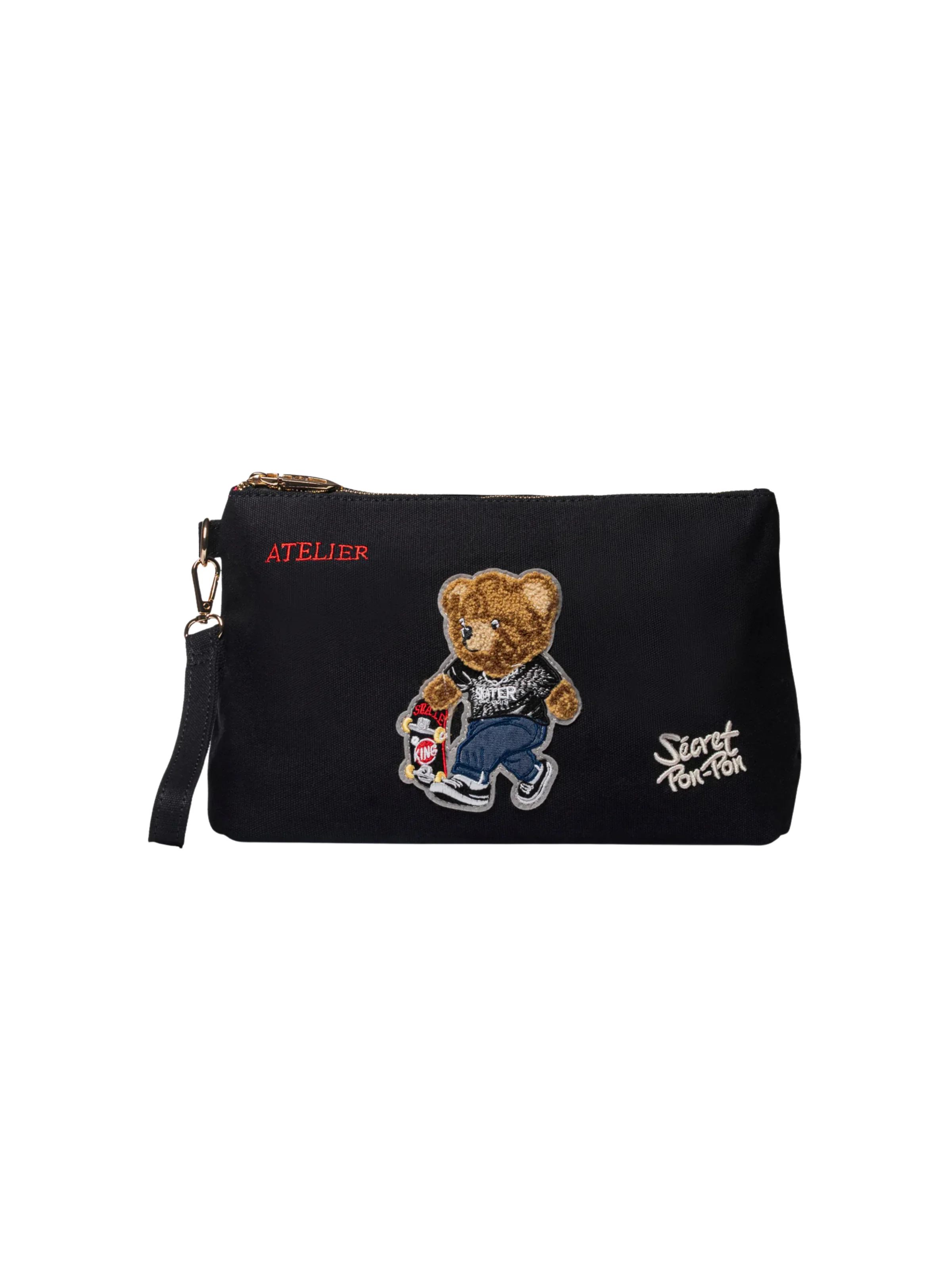 Pochette "Saint Tropez Pouch" Secret Pon Pon nera