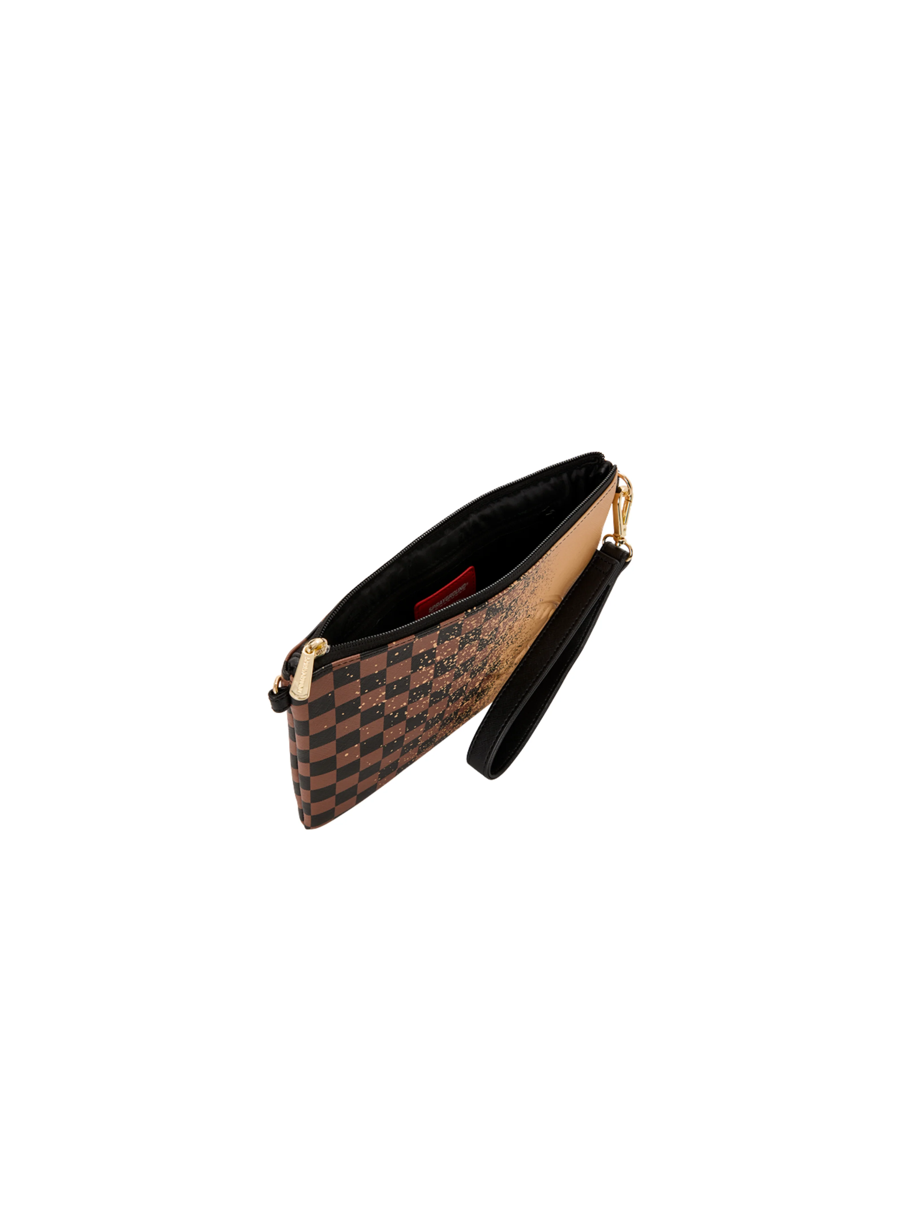 Pochette "Shark Crossover Clutch" Sptayground marrone e sabbia - Image 4
