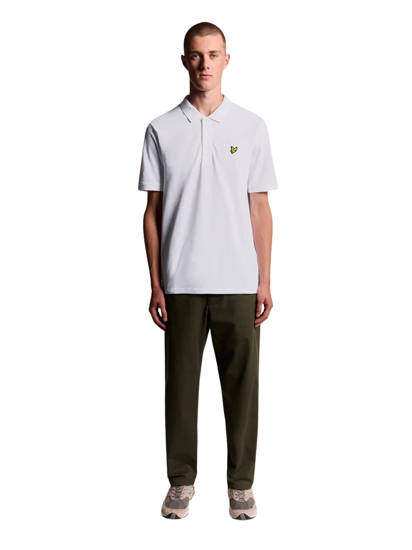 Polo in cotone Lyle & Scott bianca - Image 4