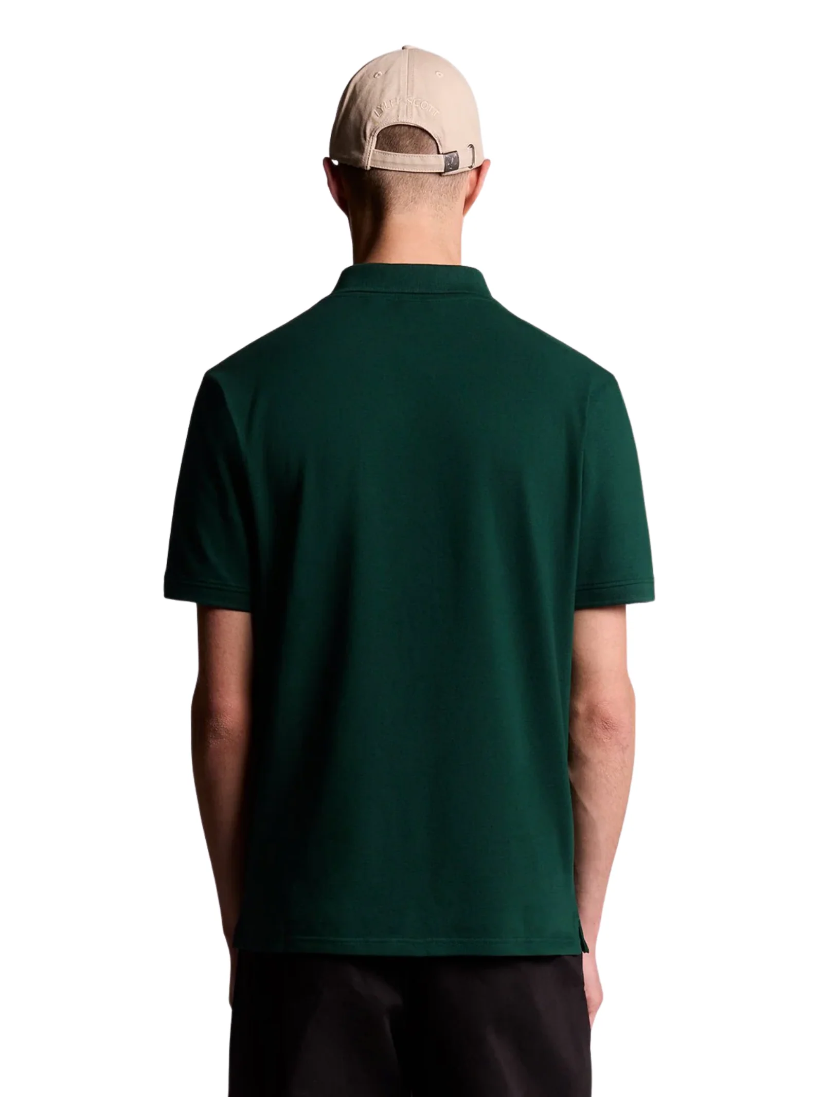Polo in cotone Lyle & Scott verde - Image 3