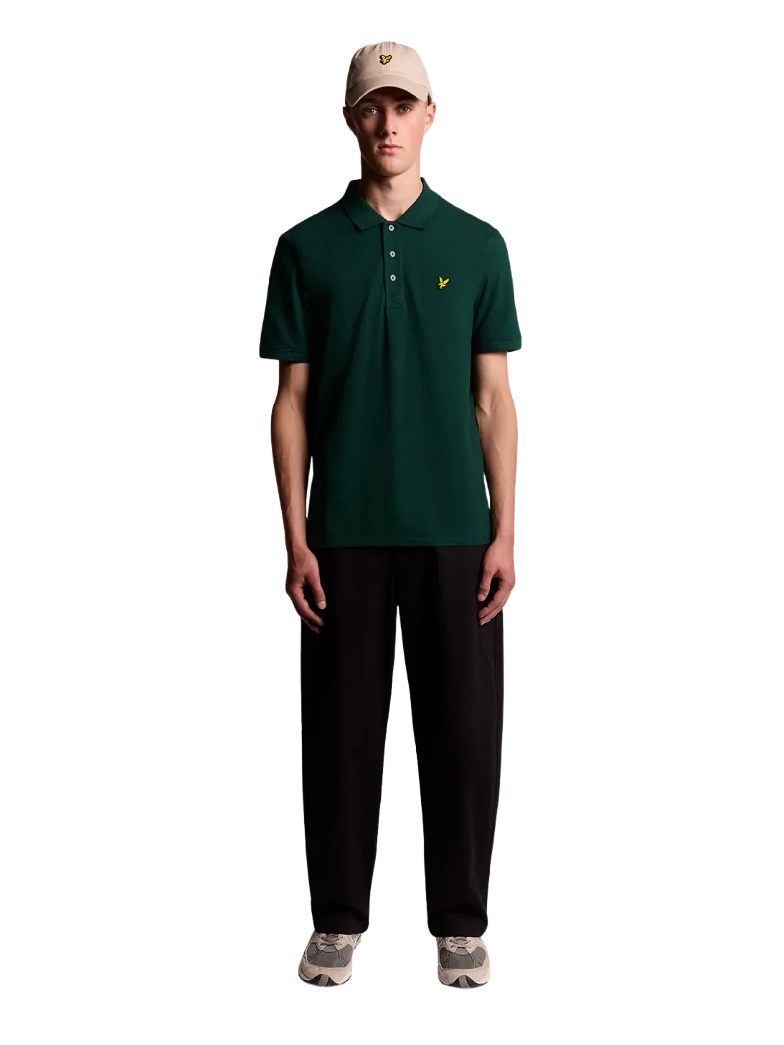 Polo in cotone Lyle & Scott verde - Image 4