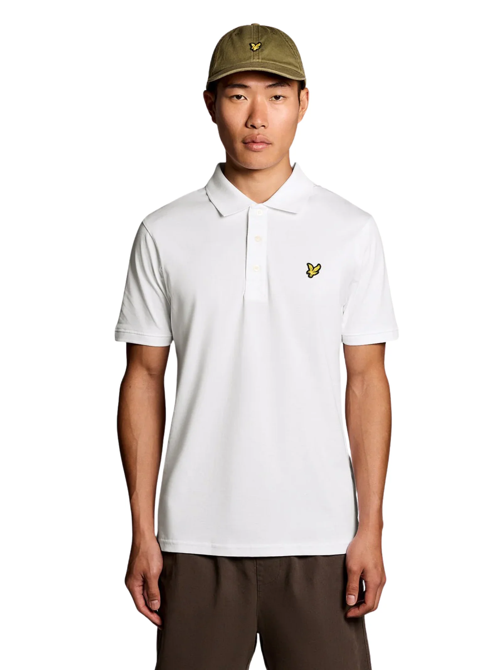 Polo in jersey Lyle & Scott bianca - Image 2