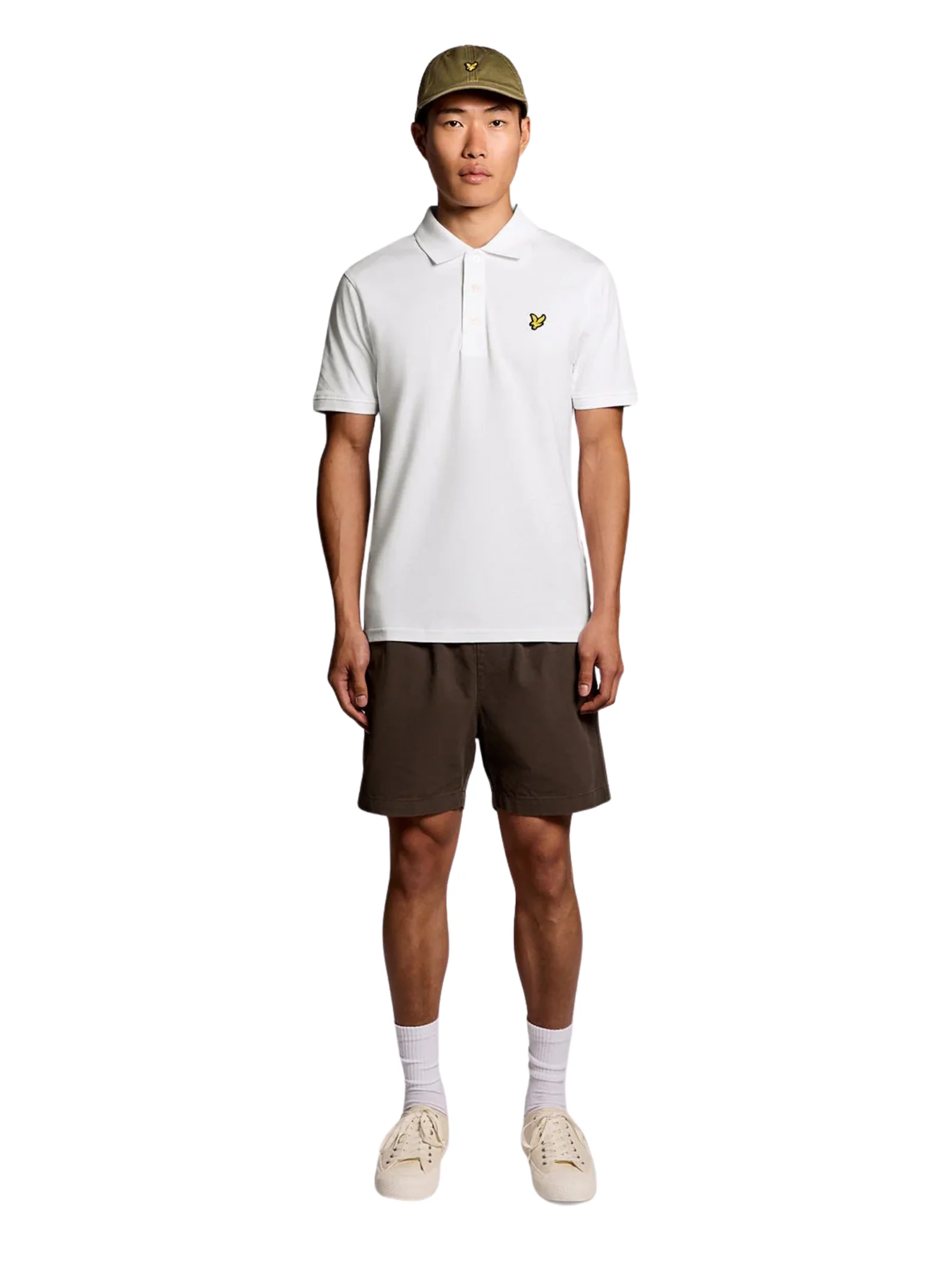 Polo in jersey Lyle & Scott bianca - Image 4