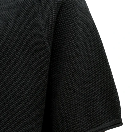 Polo Jack & Jones nera con scollo a V - Image 4